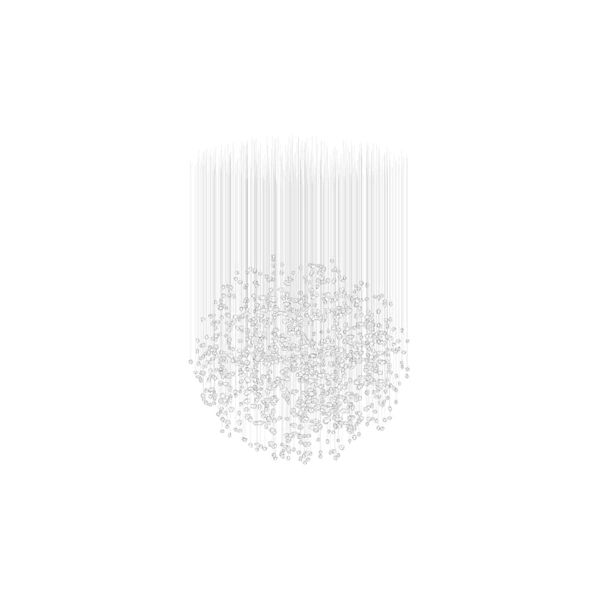 Raw Crystal Customize Chandelier - Image 75