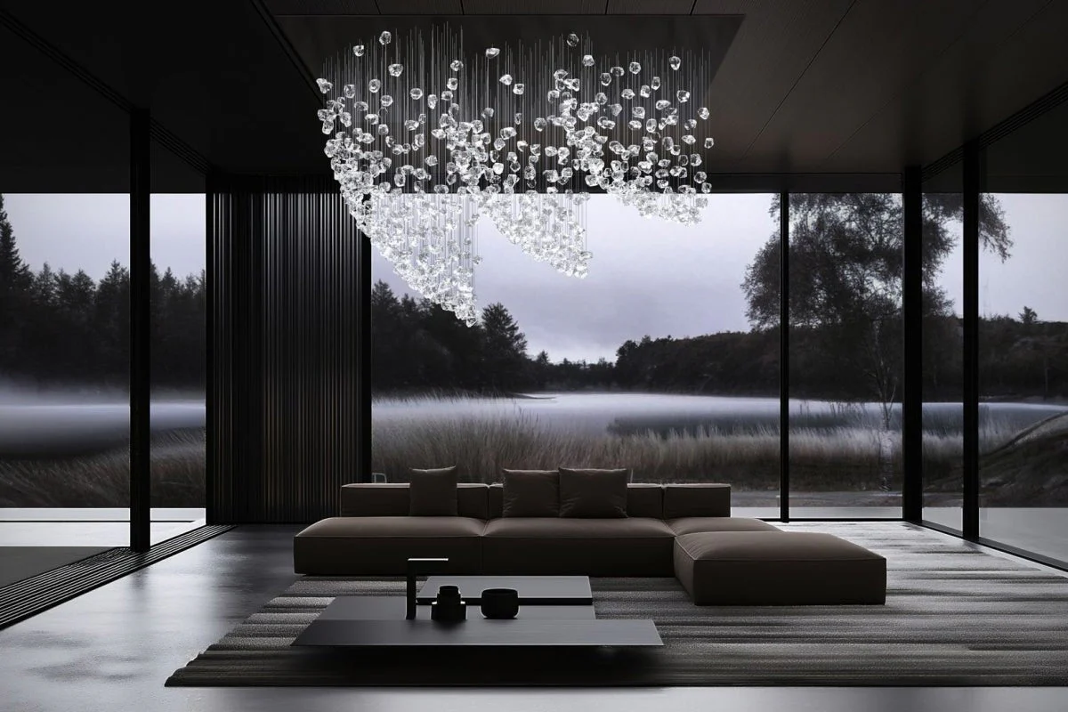 Raw Crystal Customize Chandelier - Image 78
