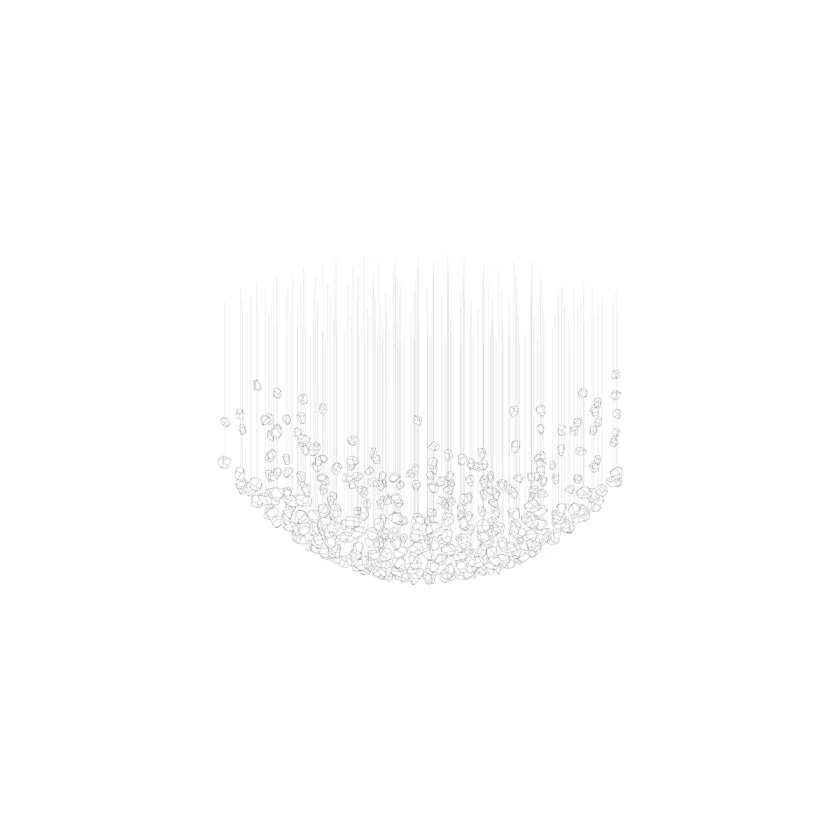 Raw Crystal Customize Chandelier - Image 86