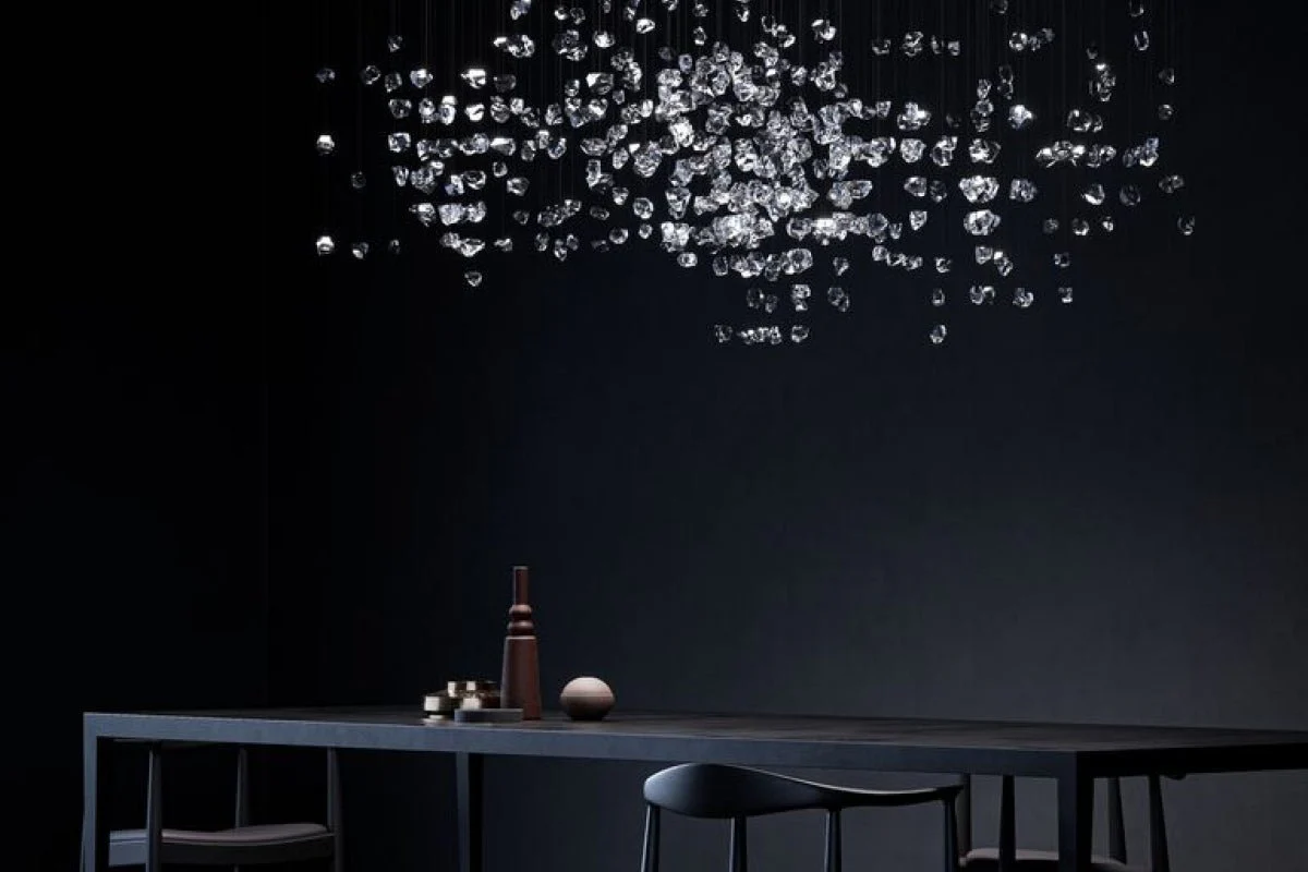 Raw Crystal Customize Chandelier - Image 9