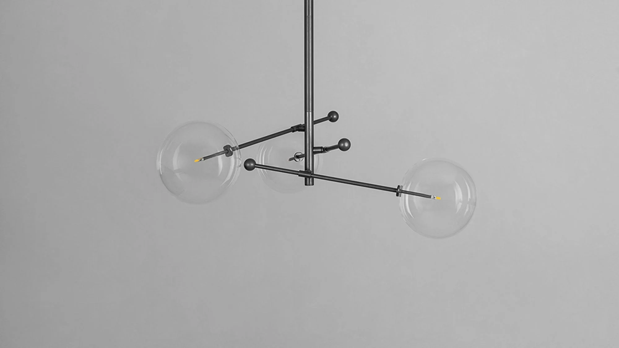 RD 15 3 Arms Chandelier - Image 3
