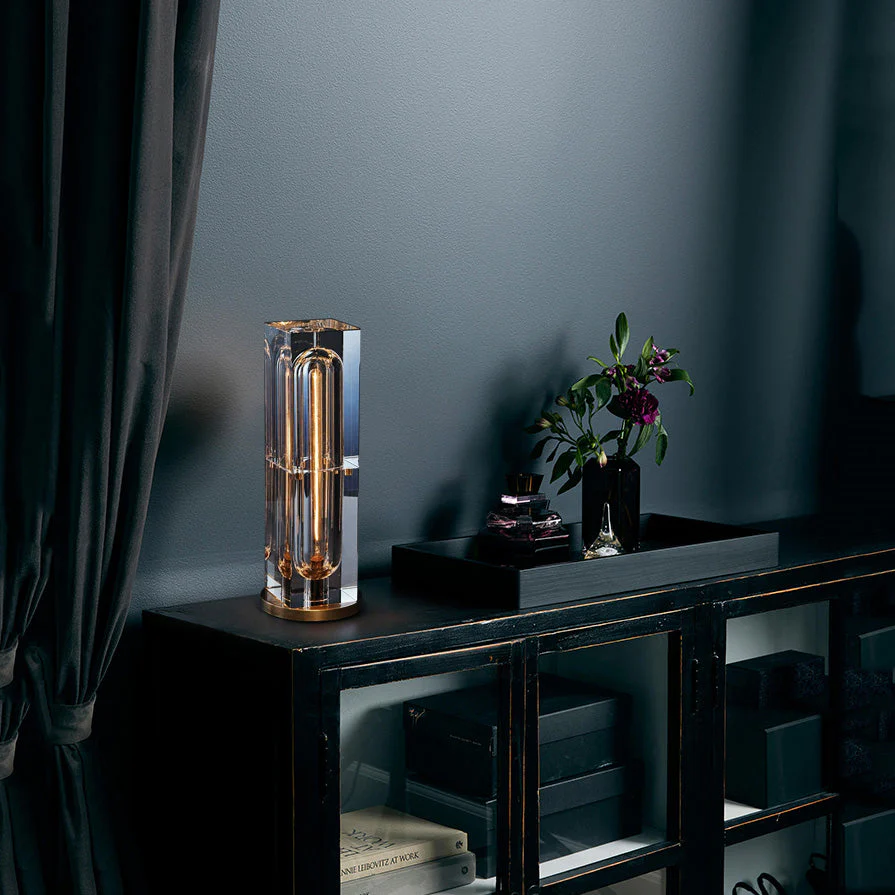 Glaxy Rectangular Crystal Table Lamp - Image 3