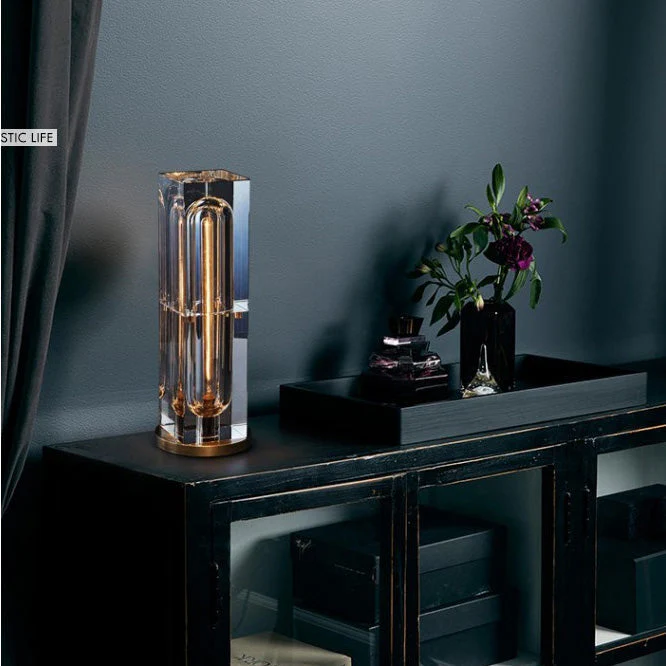 Glaxy Rectangular Crystal Table Lamp - Image 7