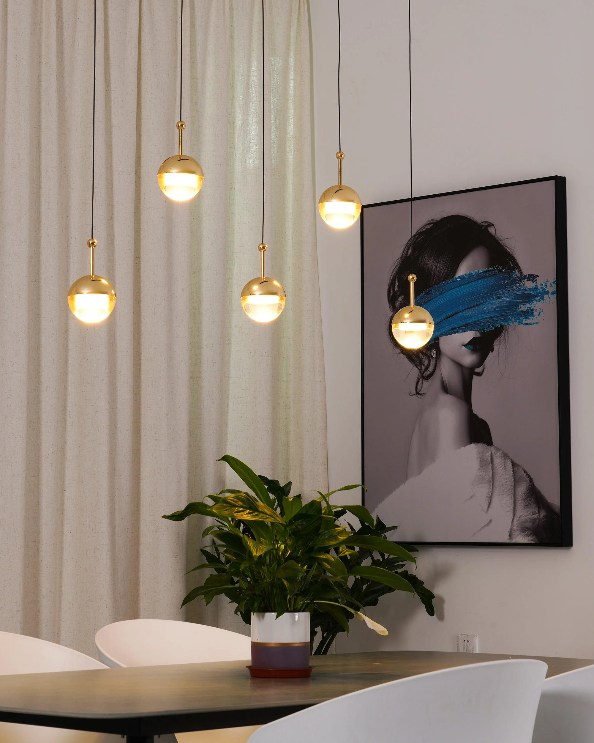 Restaurant Art LED Pendant Light - Image 101