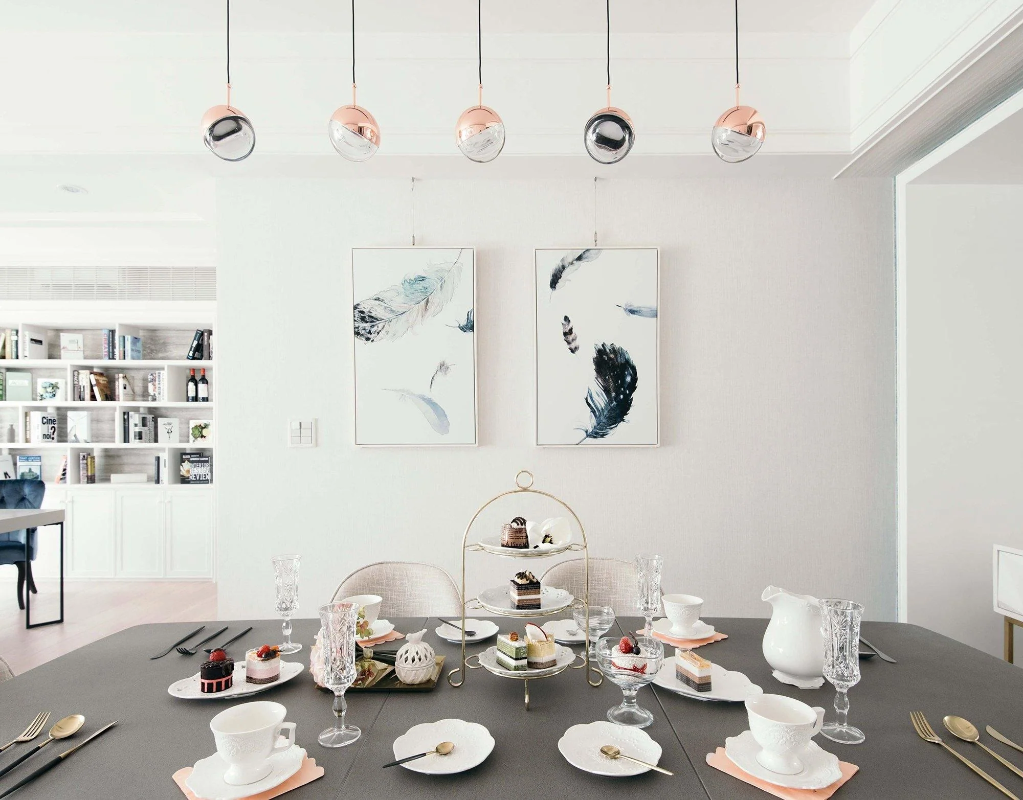 Restaurant Art LED Pendant Light - Image 60