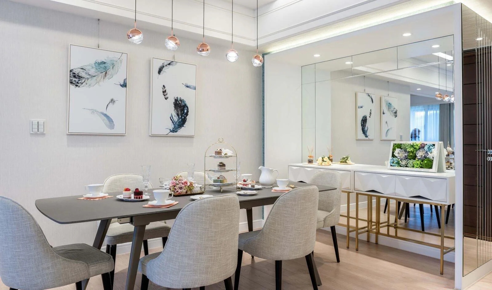 Restaurant Art LED Pendant Light - Image 64