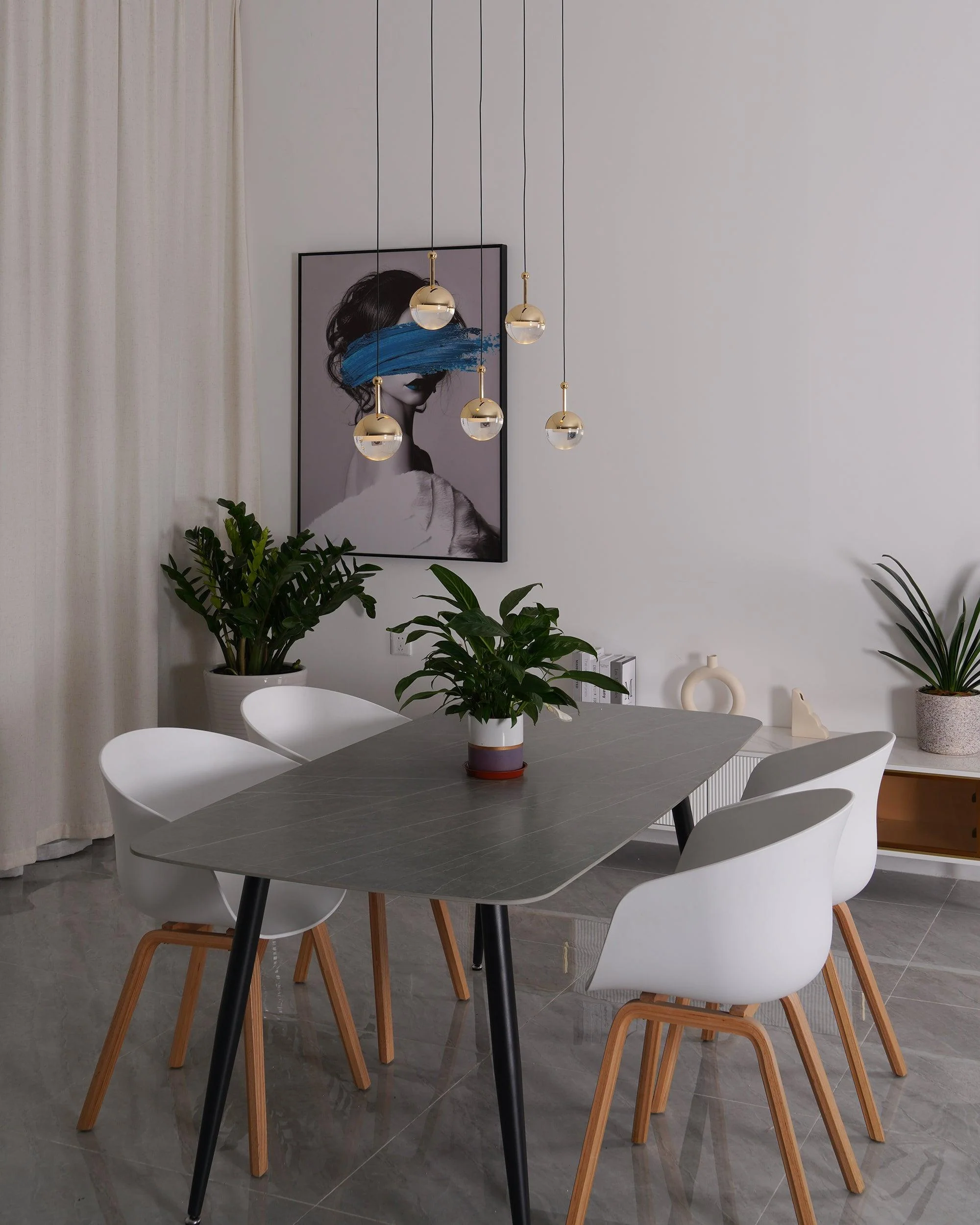 Restaurant Art LED Pendant Light - Image 95