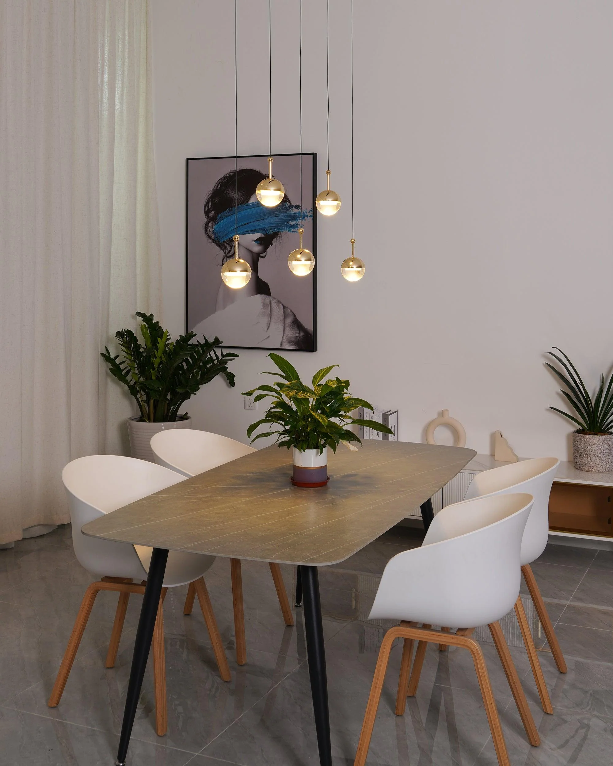Restaurant Art LED Pendant Light - Image 96