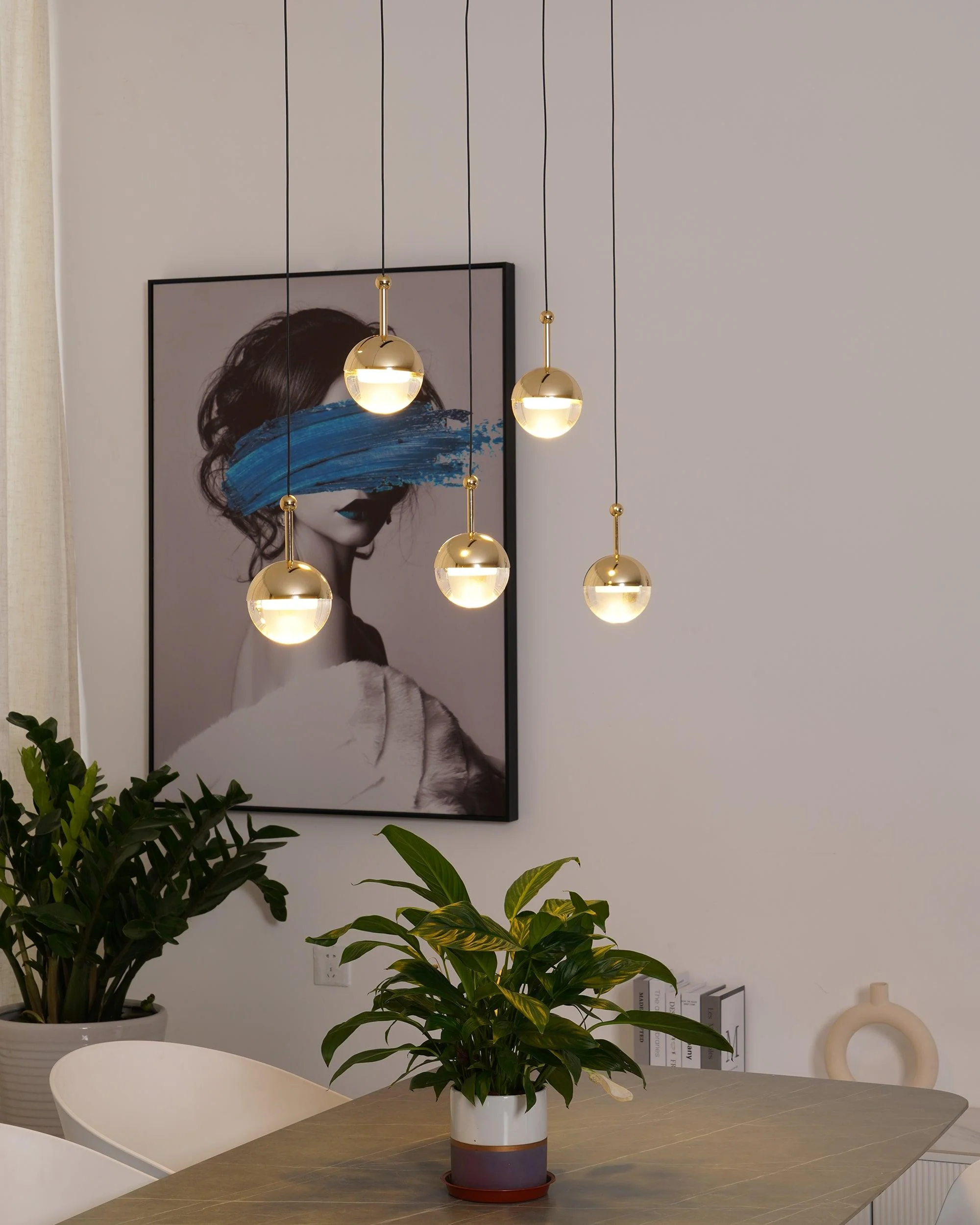 Restaurant Art LED Pendant Light - Image 97