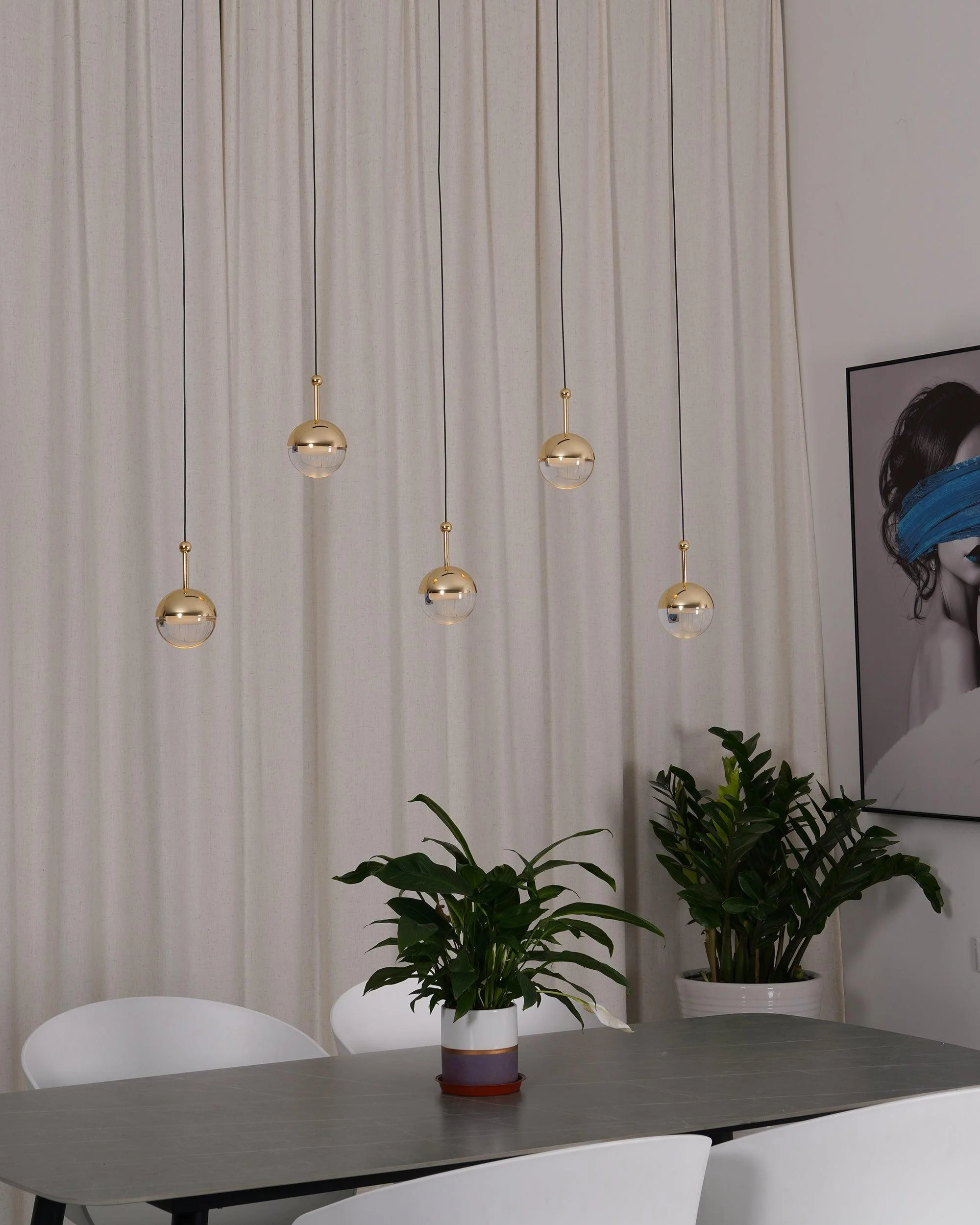 Restaurant Art LED Pendant Light - Image 99