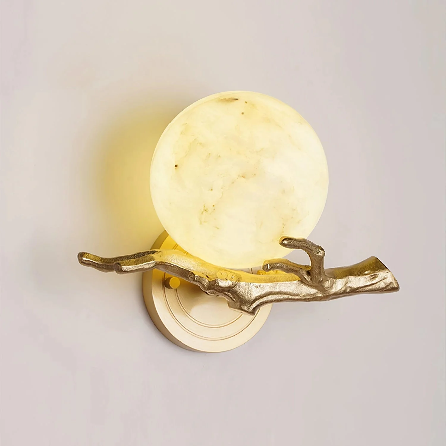 Retro Twigs Alabaster Wall Lamp - Image 12