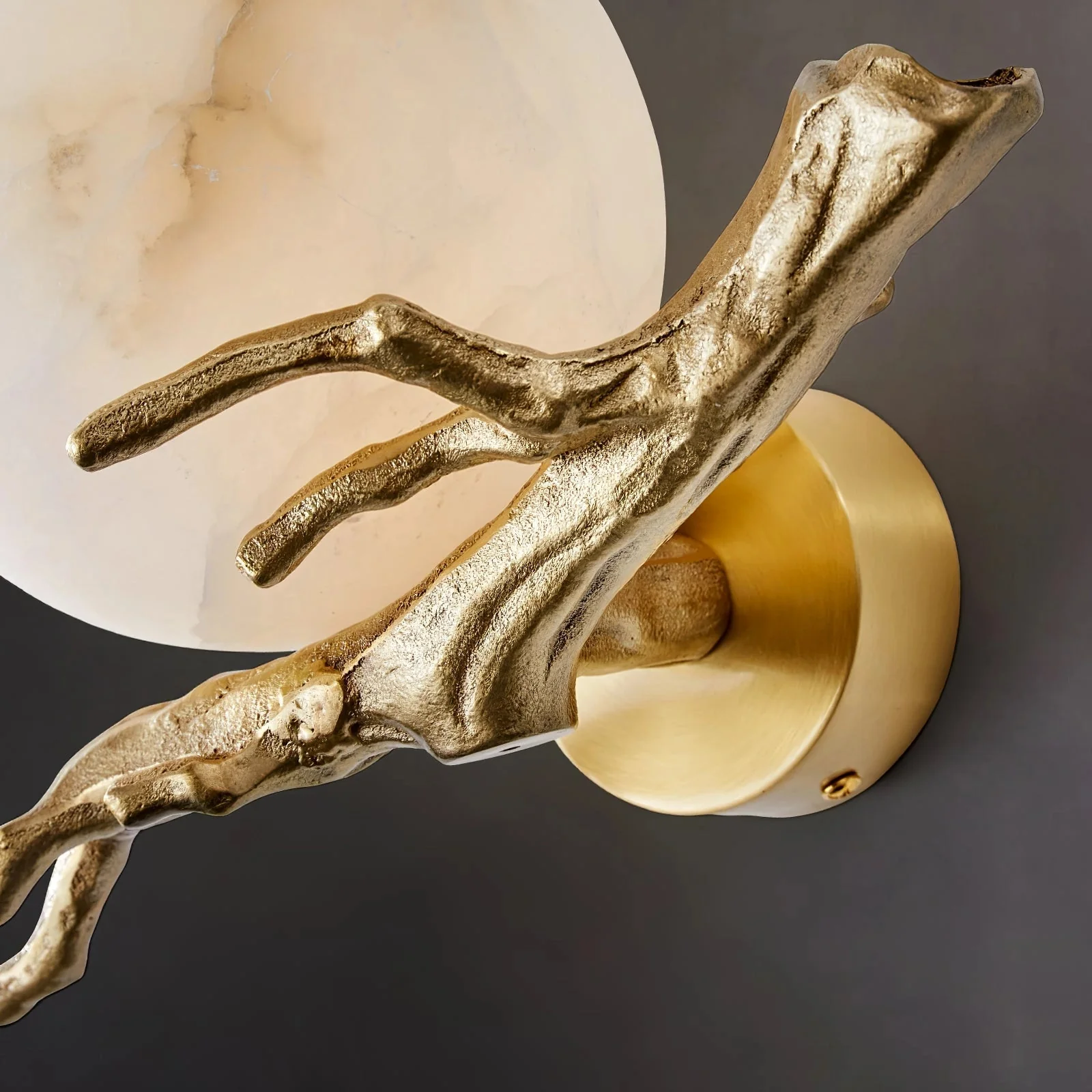 Retro Twigs Alabaster Wall Lamp - Image 18