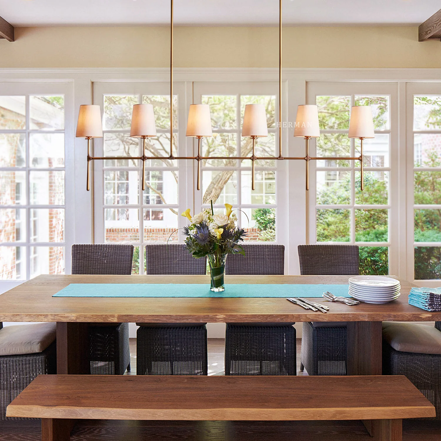 Rhodes Linear Chandelier - Image 4