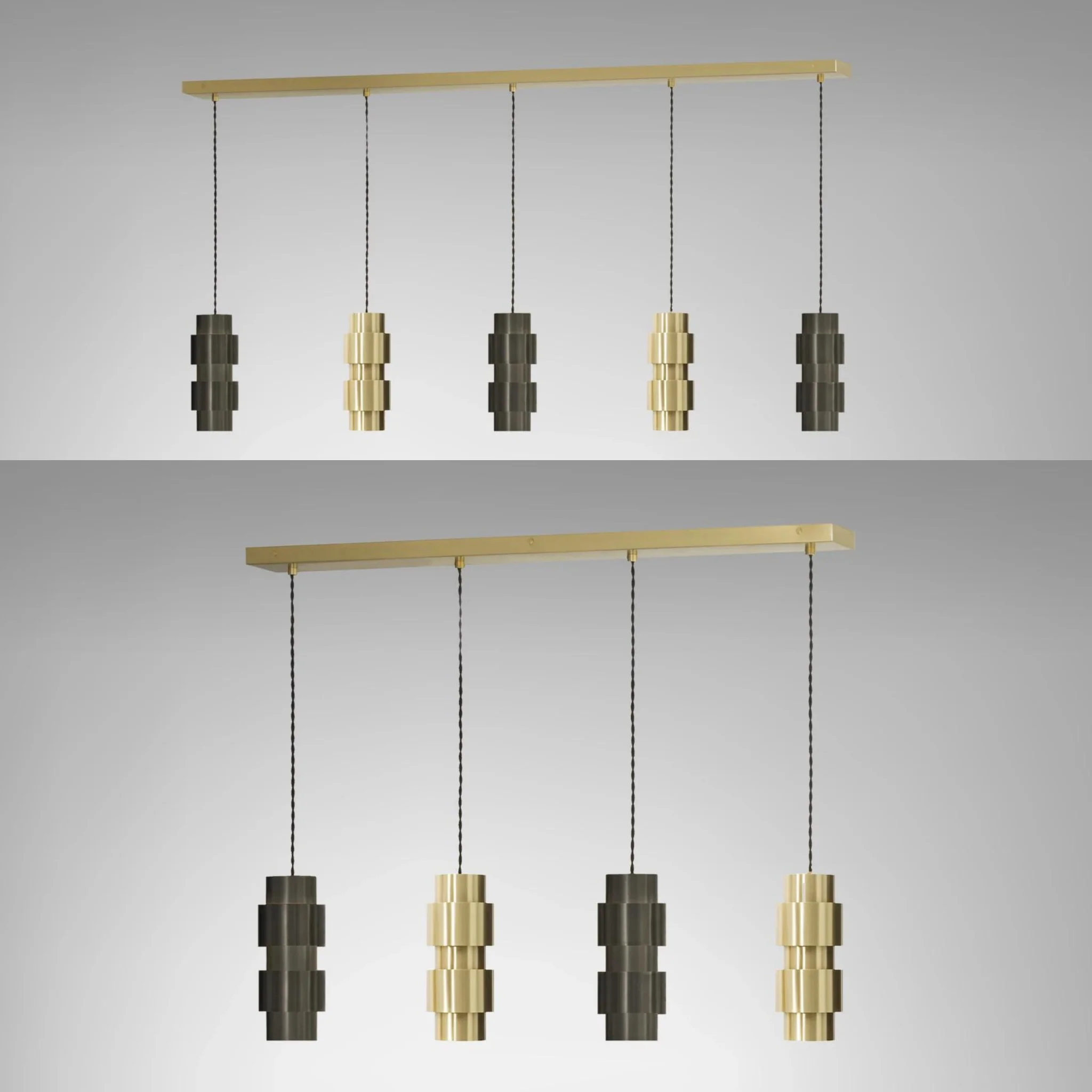 Ring Cluster Long Pendant - Image 3