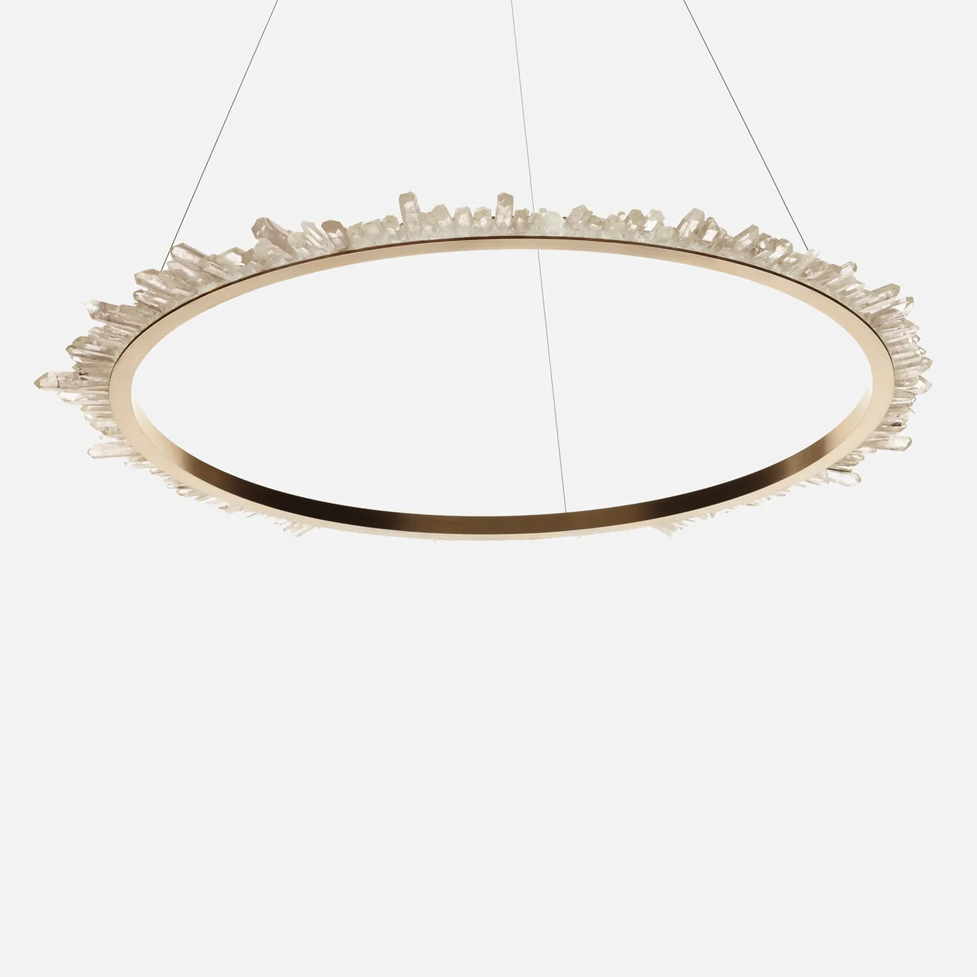 Ring Quartz Chandelier - Image 3