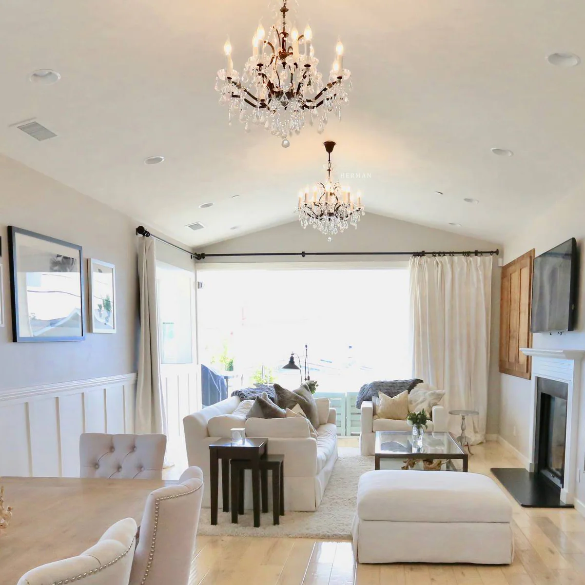 Rocaille Iron & Crystal Chandelier - Image 11