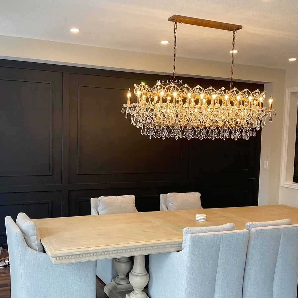 Rocaille Iron & Crystal Chandelier - Image 33