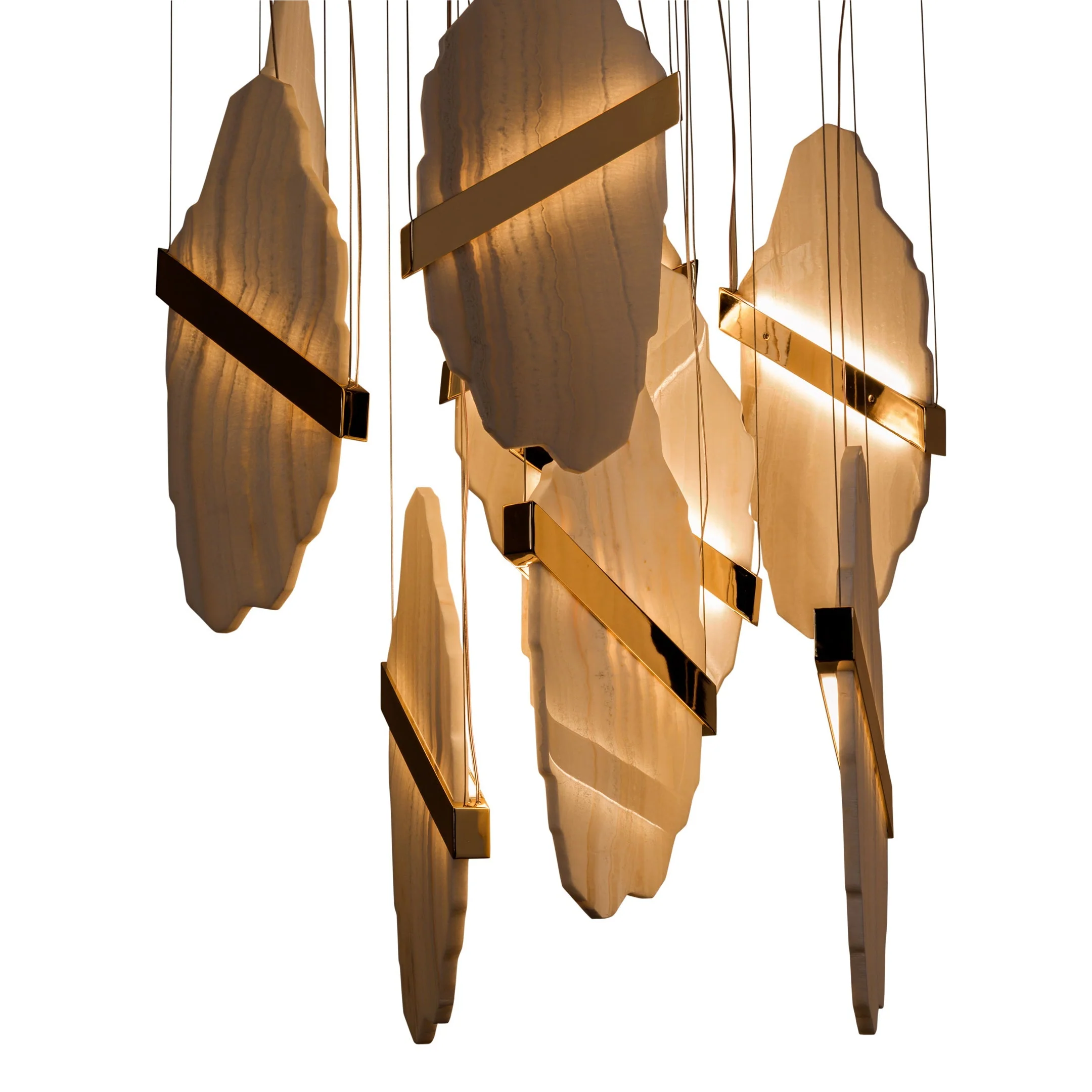 Rock Alabaster Chandelier - Image 15