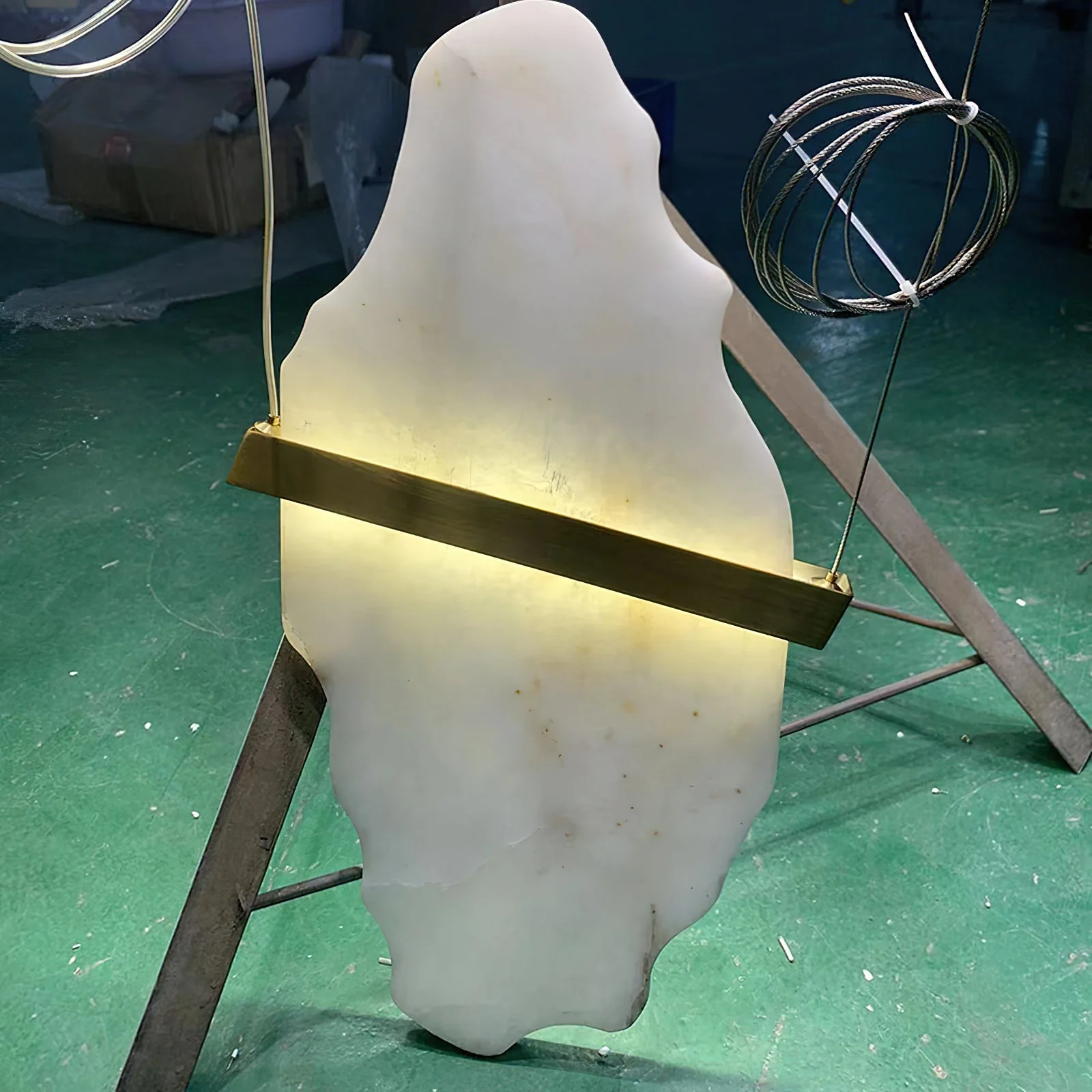 Rock Alabaster Chandelier - Image 16