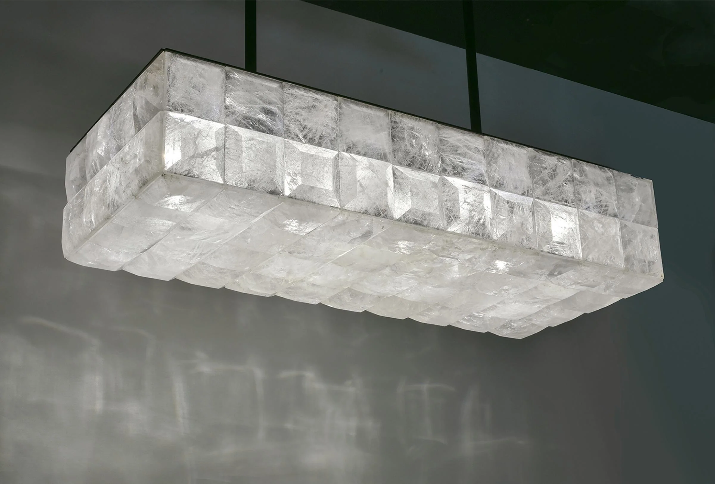 Rock Crystal Hera Chandelier 41''W - Image 5
