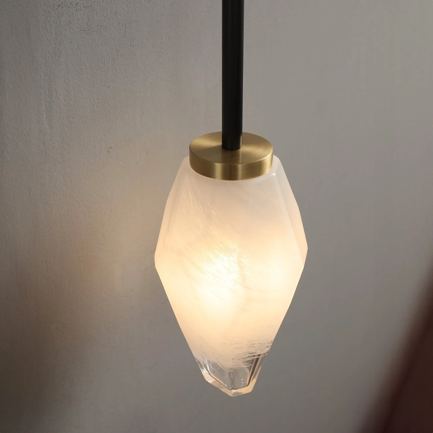 Rock Glass ADA Dual Wall Sconce - Image 10