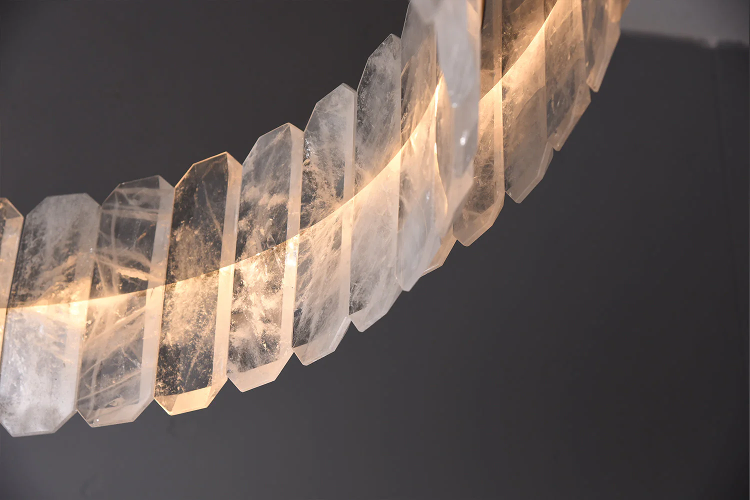 Rolantis Double Rock Crystal Chandelier - Image 7