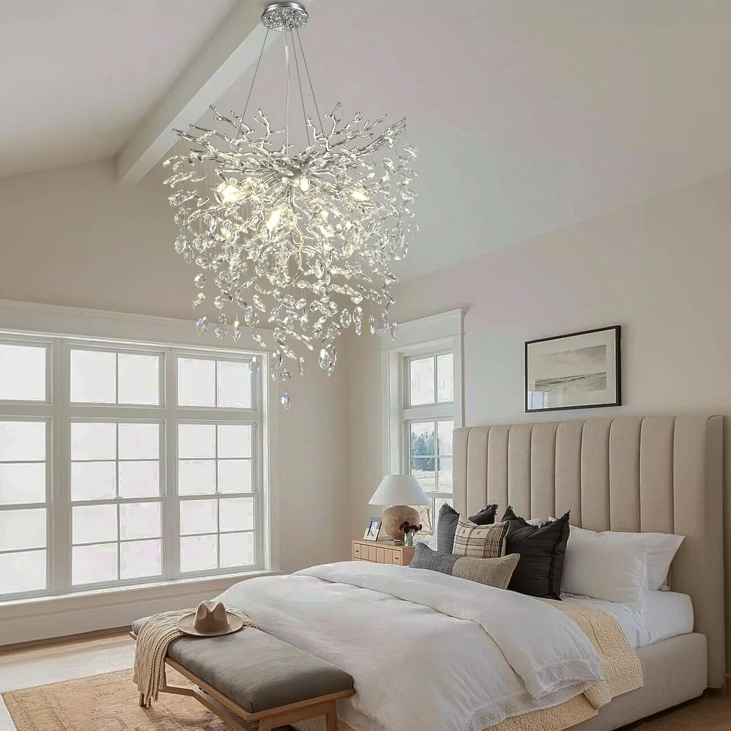 Solara Round Tree Branch Chandelier 24" 32" 40" Tree Branch - Image 22