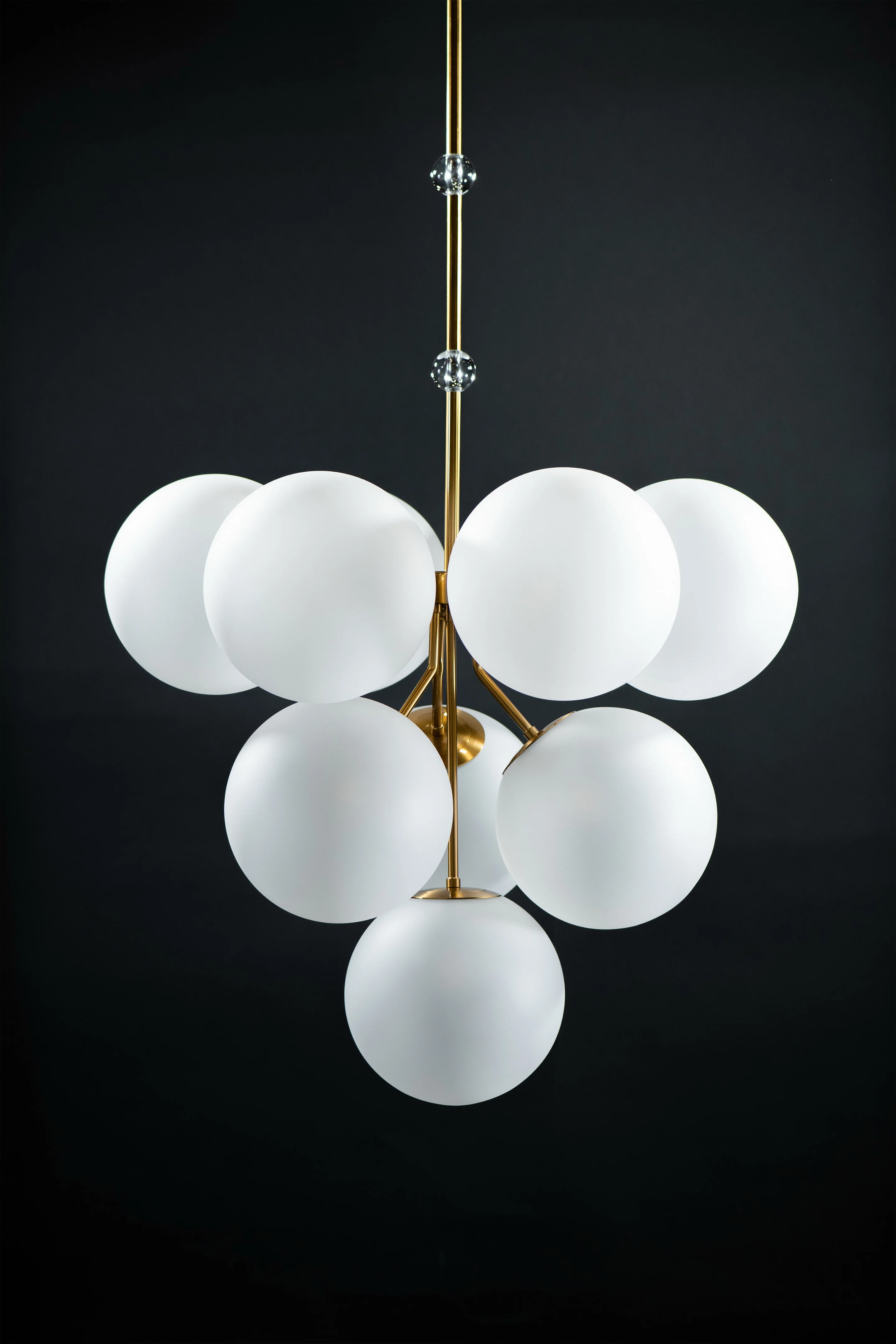 Rufus Glass Globe Chandelier Bouquet - Image 2