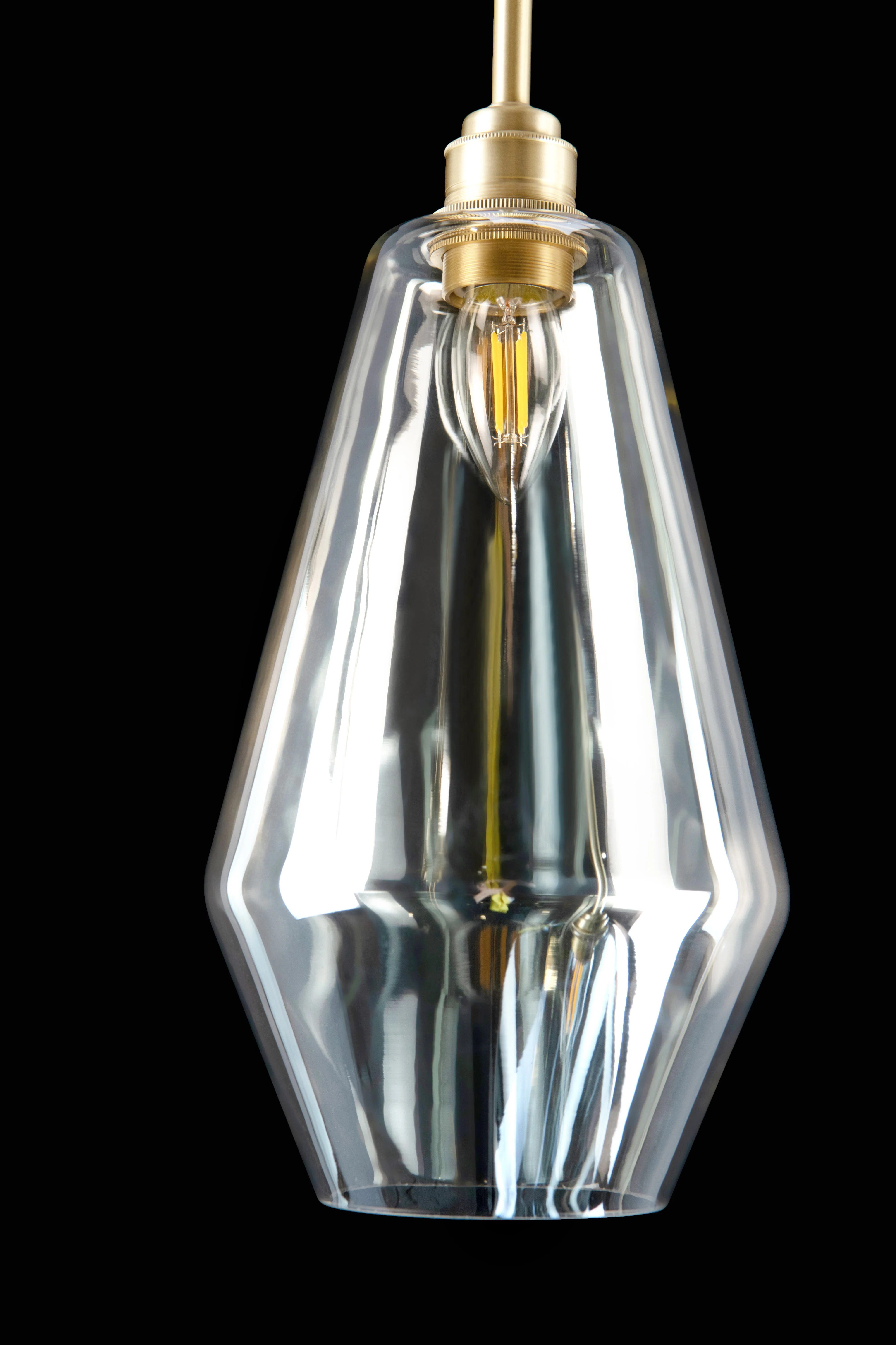 Ryan Glass Cascade Pendant - Image 4