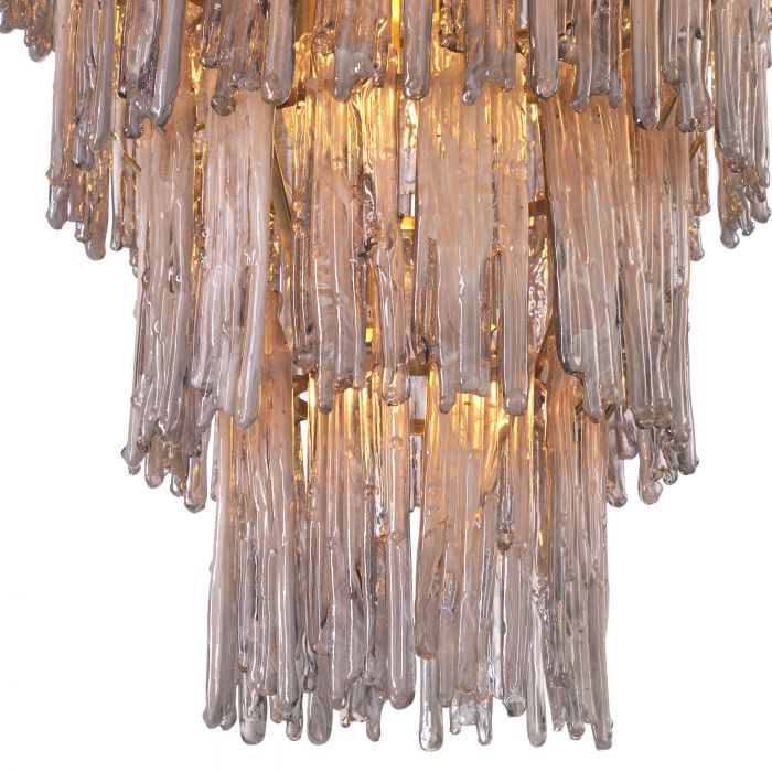 Saint Roch Modern Glass Chandelier [S/L] - [Brass & Glass] - Image 14