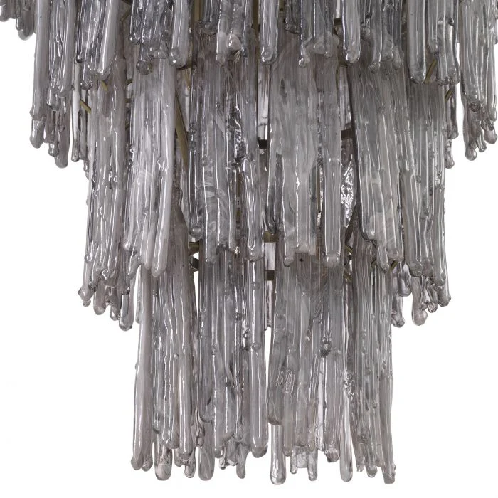 Saint Roch Modern Glass Chandelier [S/L] - [Brass & Glass] - Image 16
