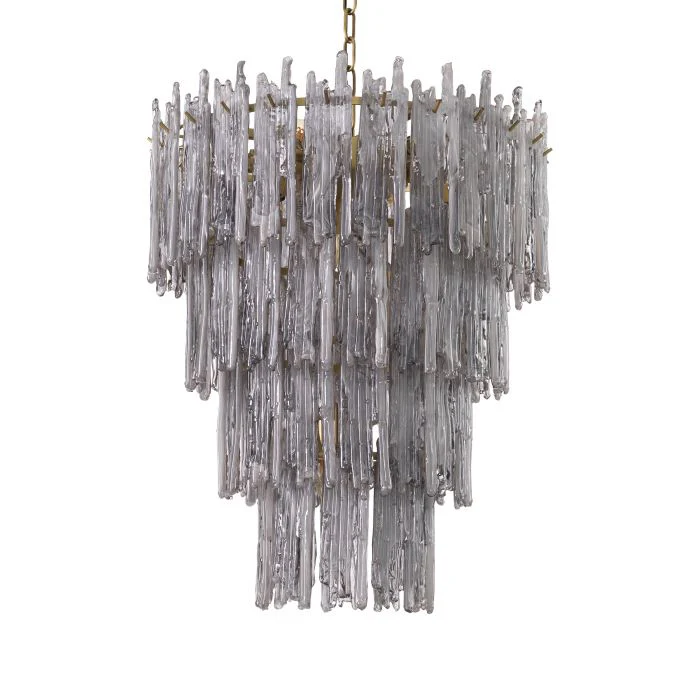 Saint Roch Modern Glass Chandelier [S/L] - [Brass & Glass] - Image 9