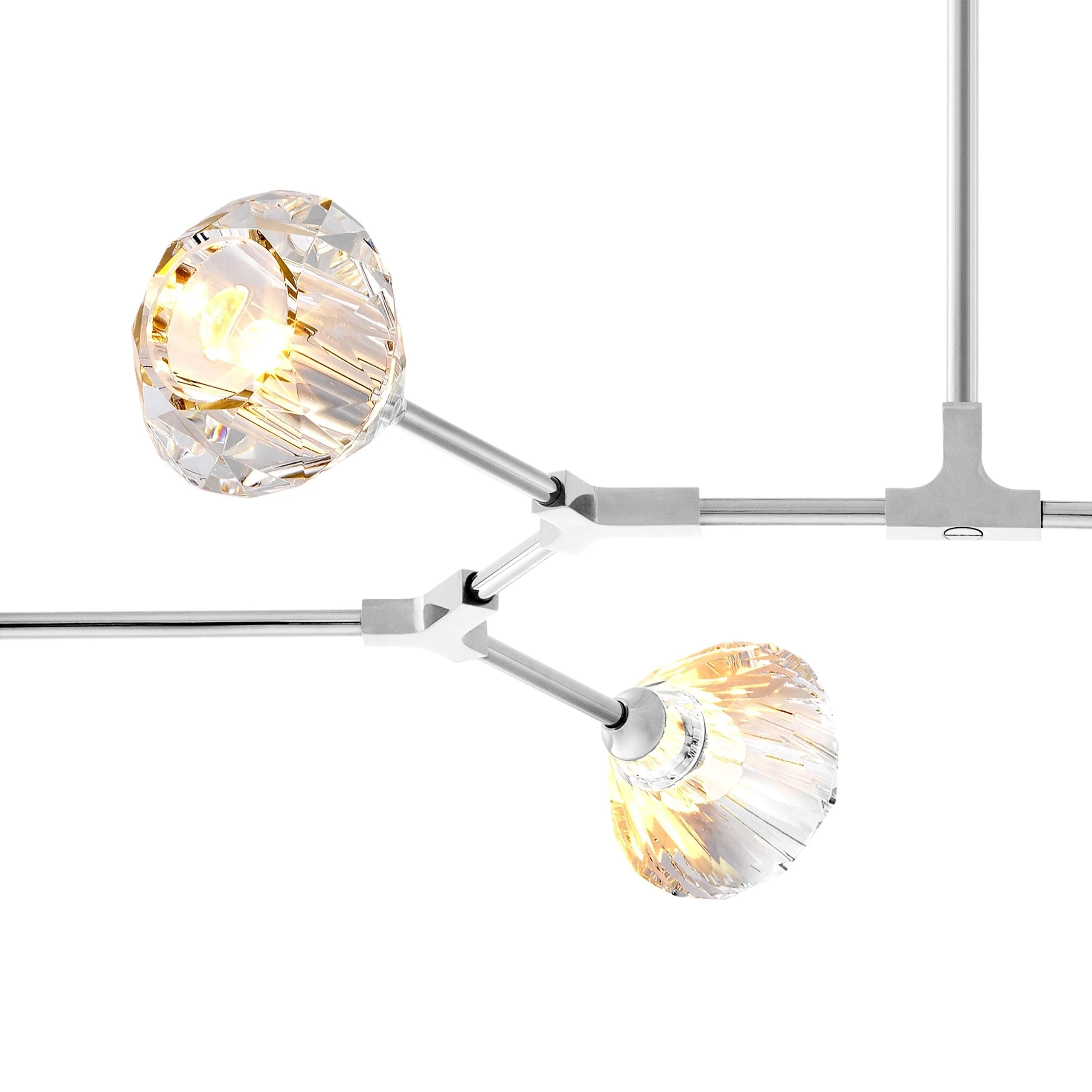 Salasco Modern Glass Chandelier - Image 4