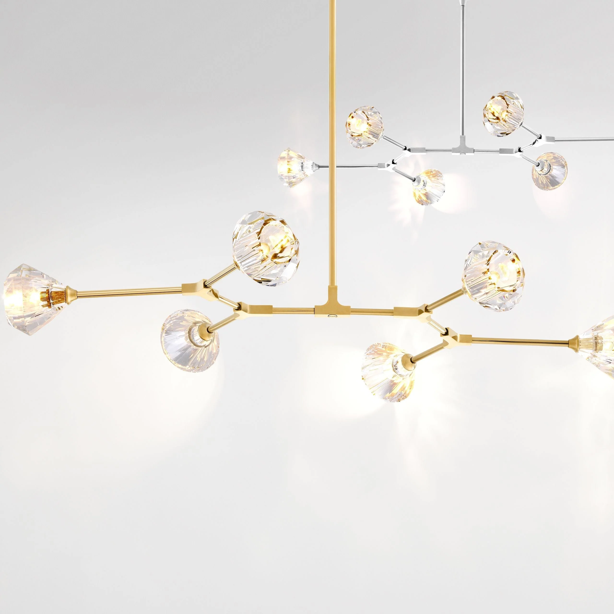 Salasco Modern Glass Chandelier - Image 5