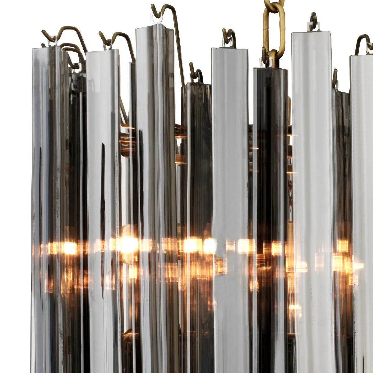Salerno Modern Chandelier - [Brass/Nickel] - Image 3