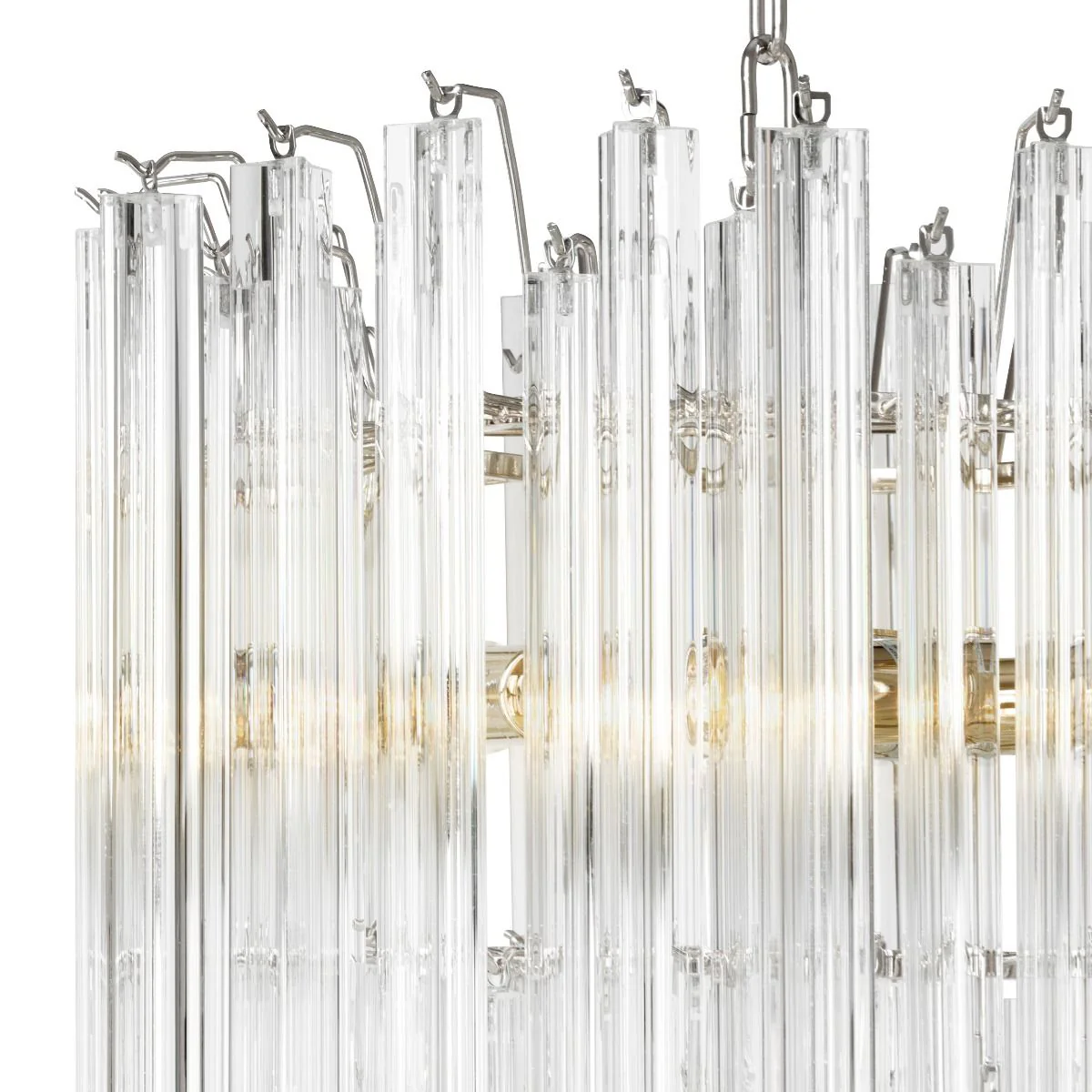 Salerno Modern Chandelier - [Brass/Nickel] - Image 7