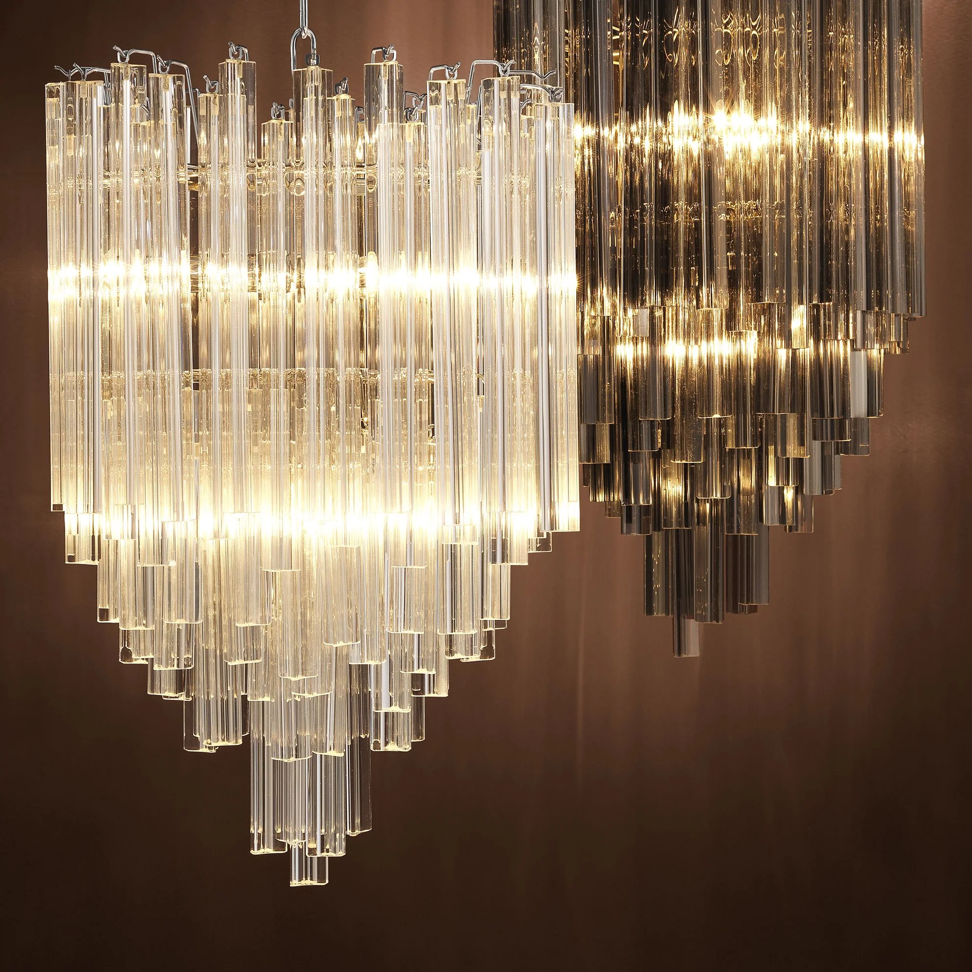 Salerno Modern Chandelier - [Brass/Nickel] - Image 9