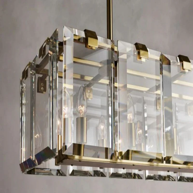 Salomon Rectangular Chandelier - Image 7