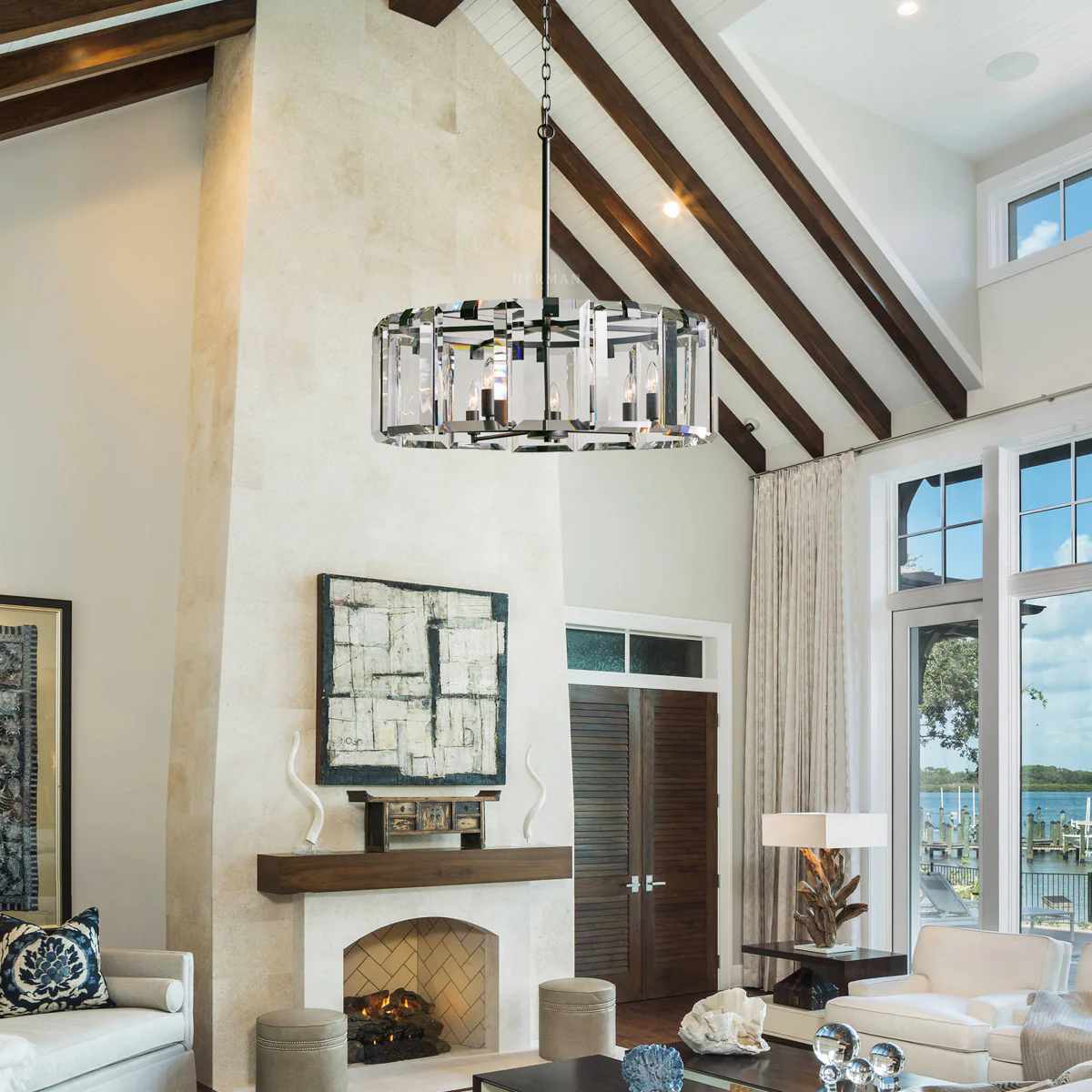 Salomon Round Chandelier - Image 2