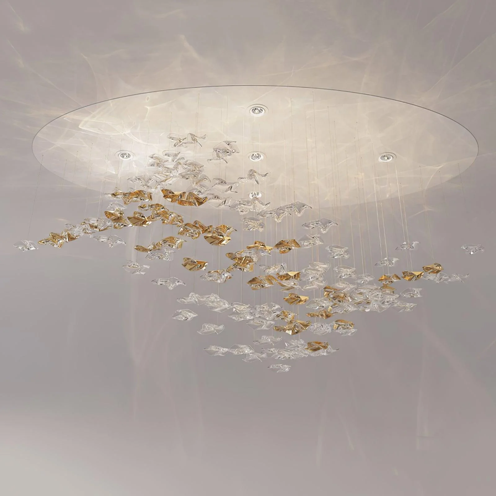 Tidal Art Glass Pendants (Without canopy) - Image 11