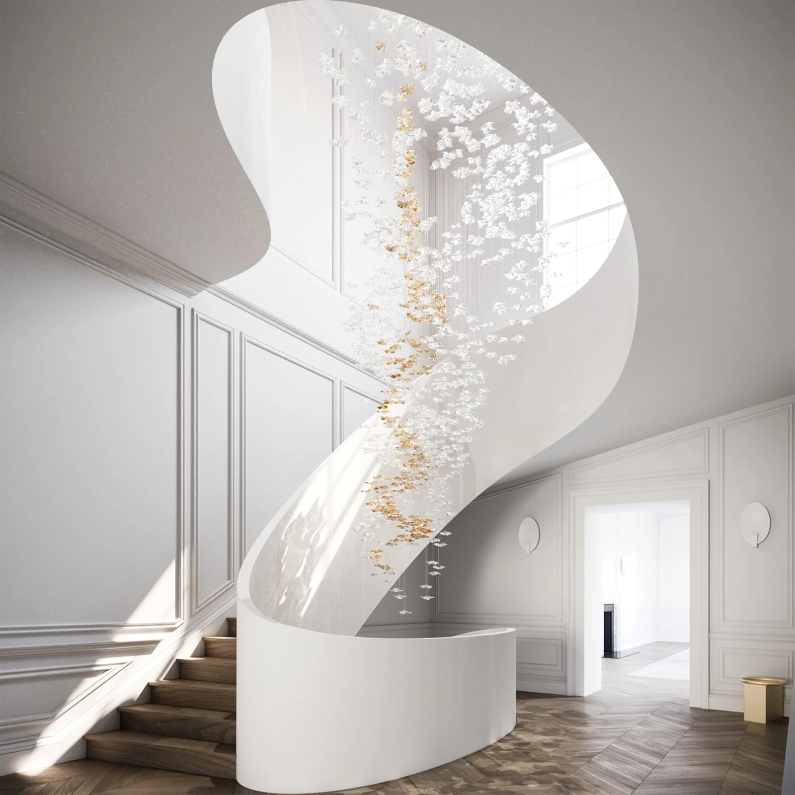 Tidal Art Glass Pendants (Without canopy) - Image 25