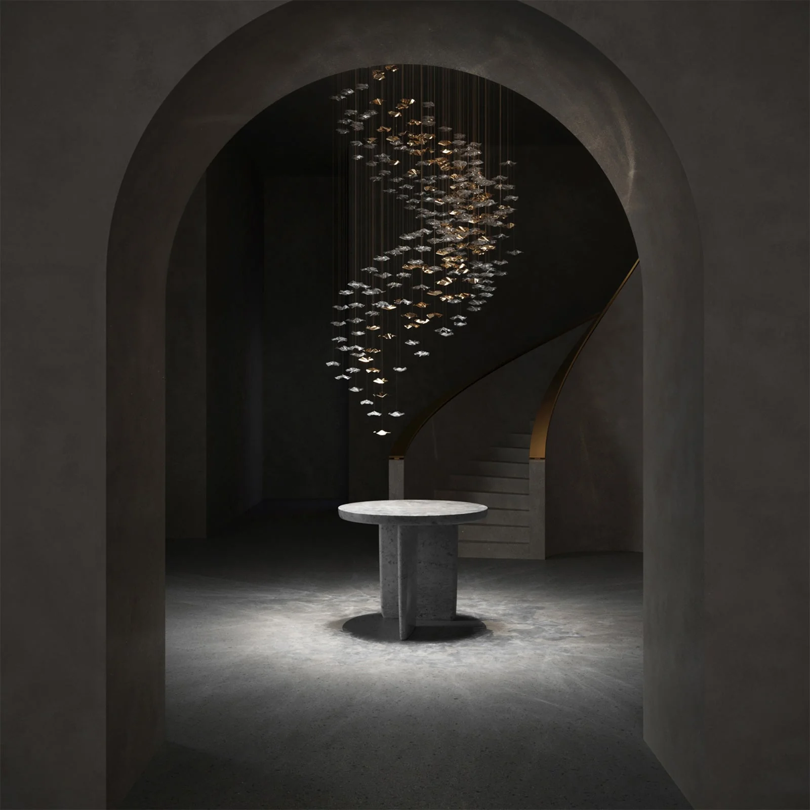 Tidal Art Glass Pendants (Without canopy) - Image 27