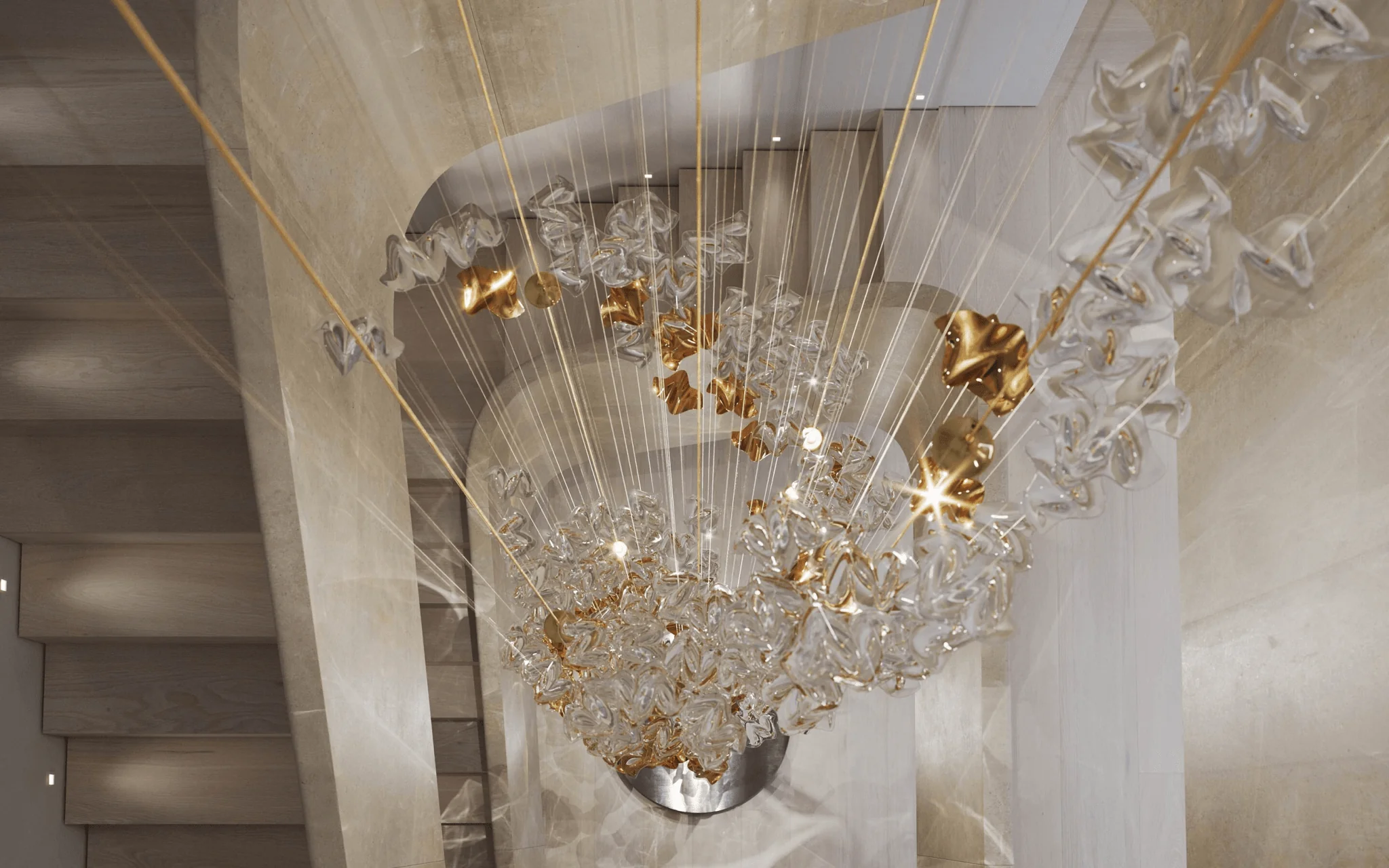 Tidal Stair Chandelier - Image 68