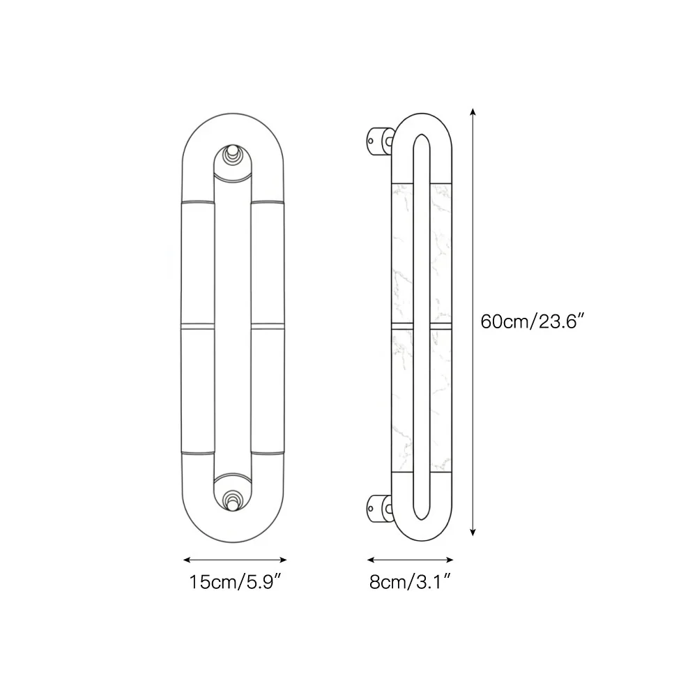 Alabaster Tube Wall Sconce - Image 9