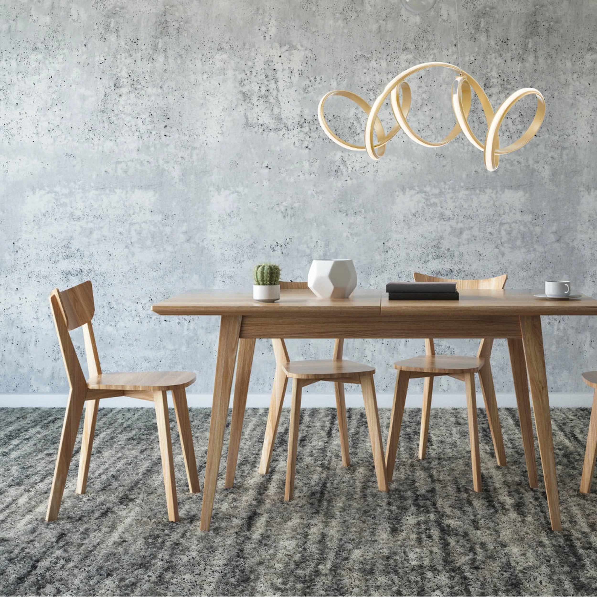 Seville LED Chandelier // Gold - Image 2
