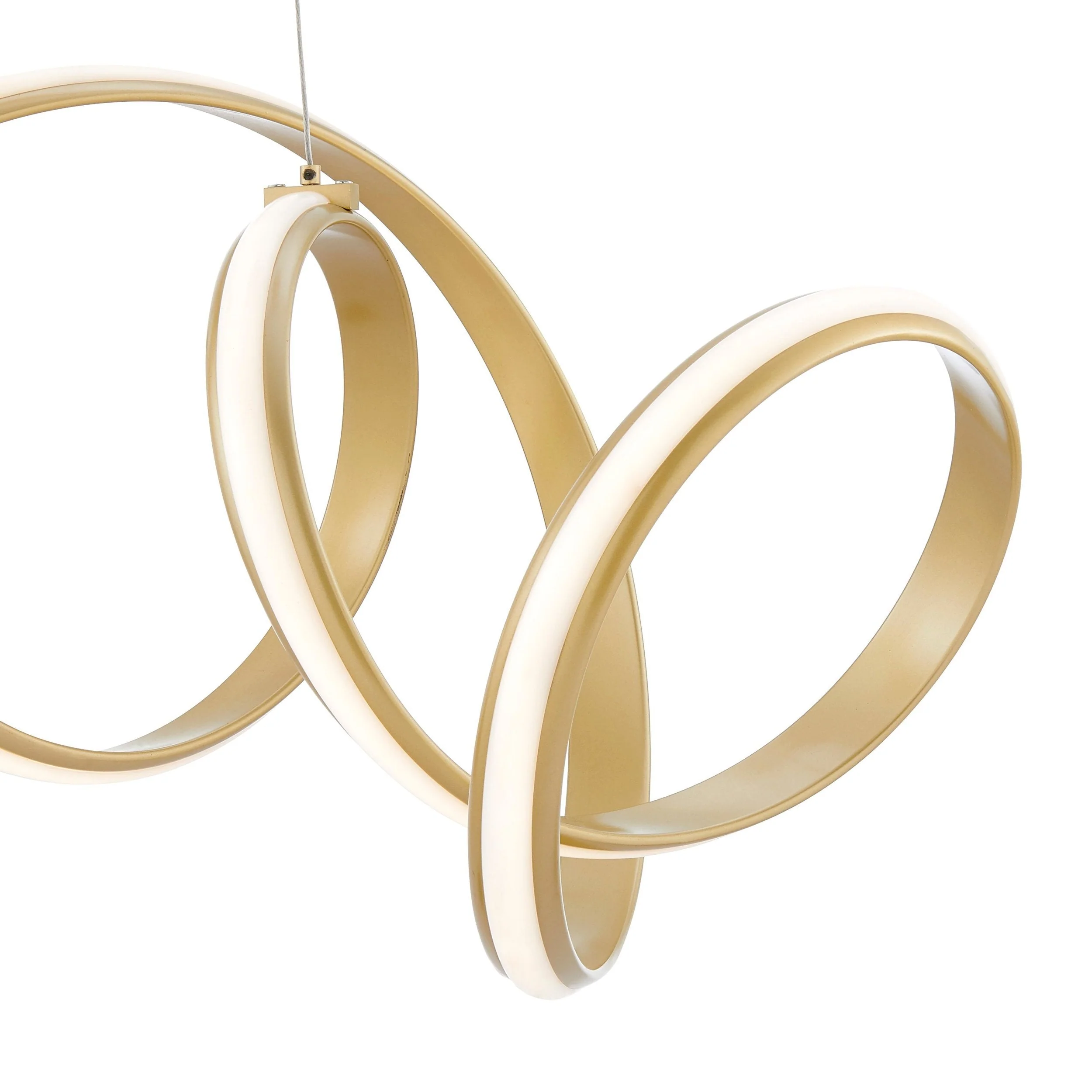 Seville LED Chandelier // Gold - Image 5
