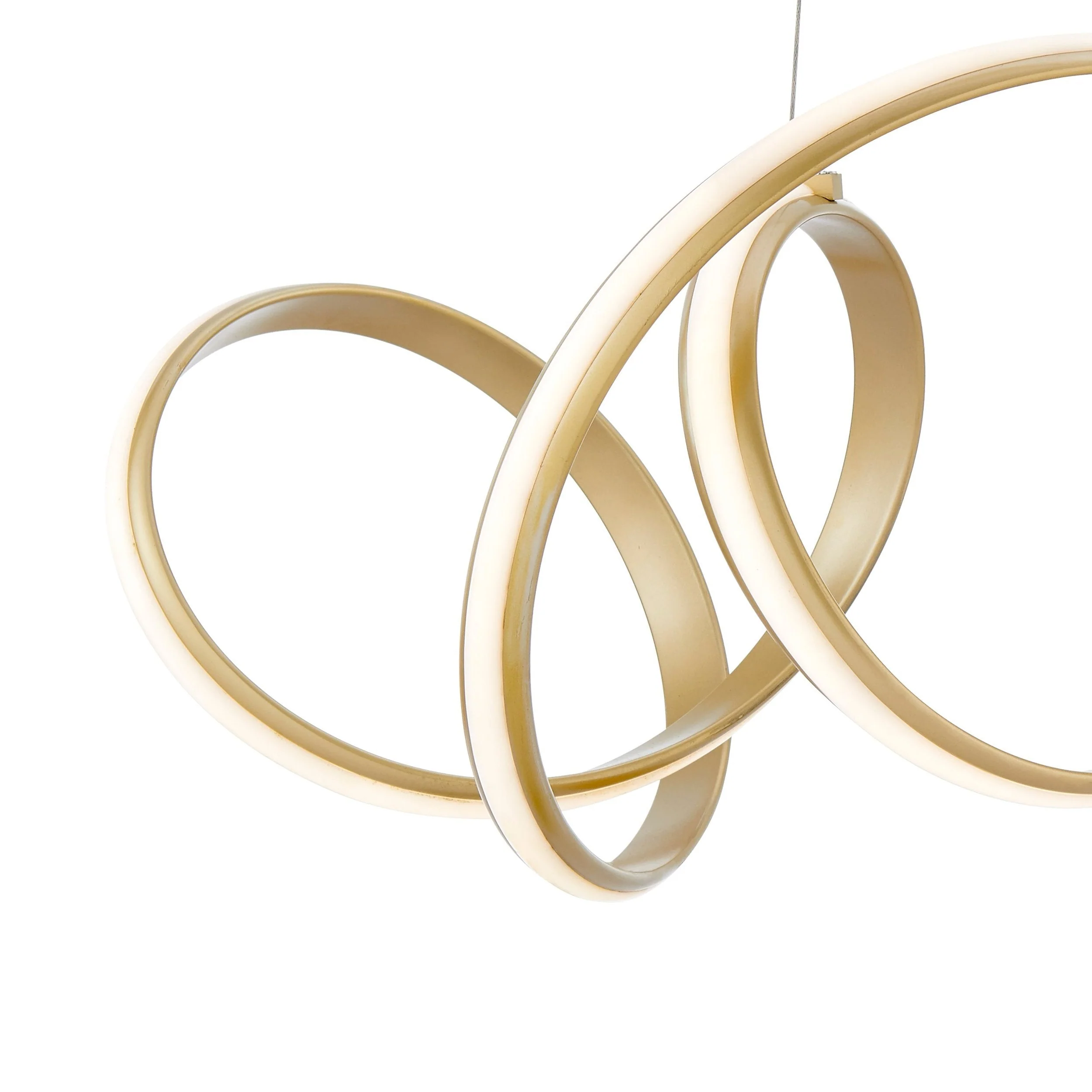 Seville LED Chandelier // Gold - Image 6
