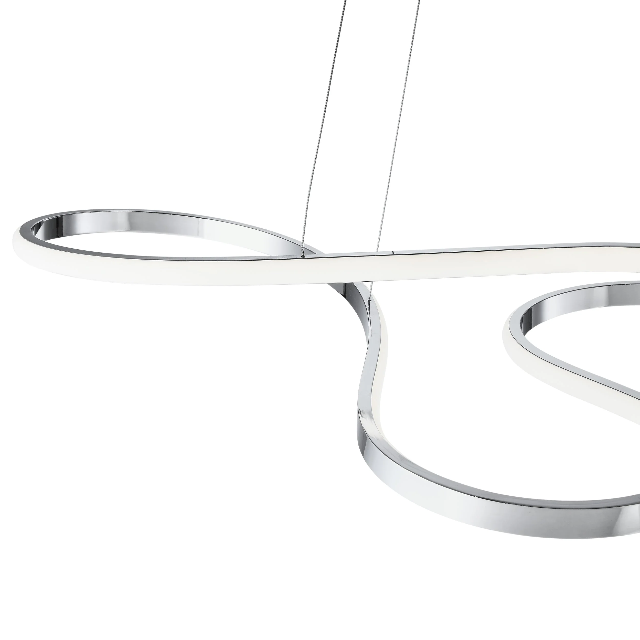 Shanghai LED Adjustable Chandelier // Chrome - Image 3