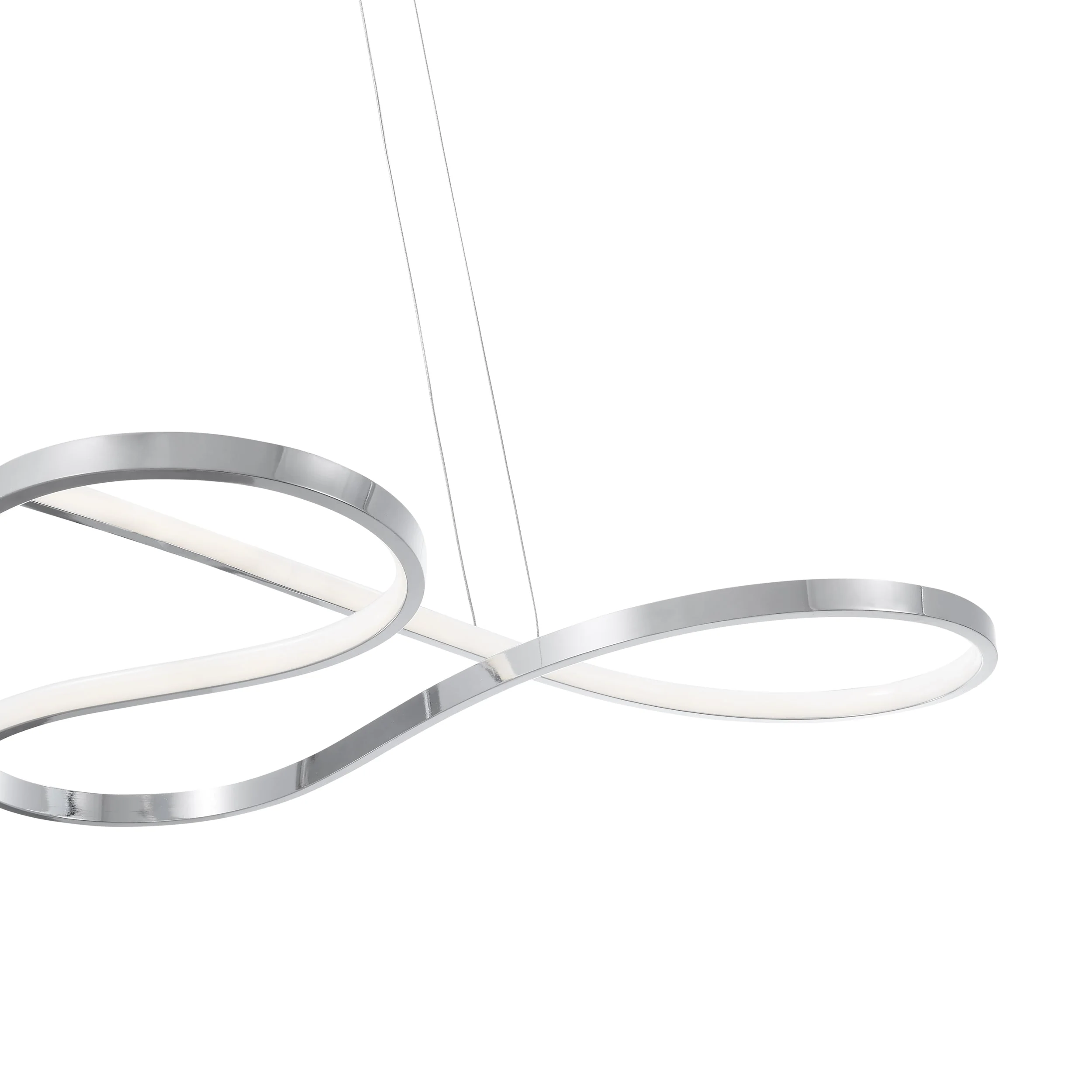 Shanghai LED Adjustable Chandelier // Chrome - Image 4