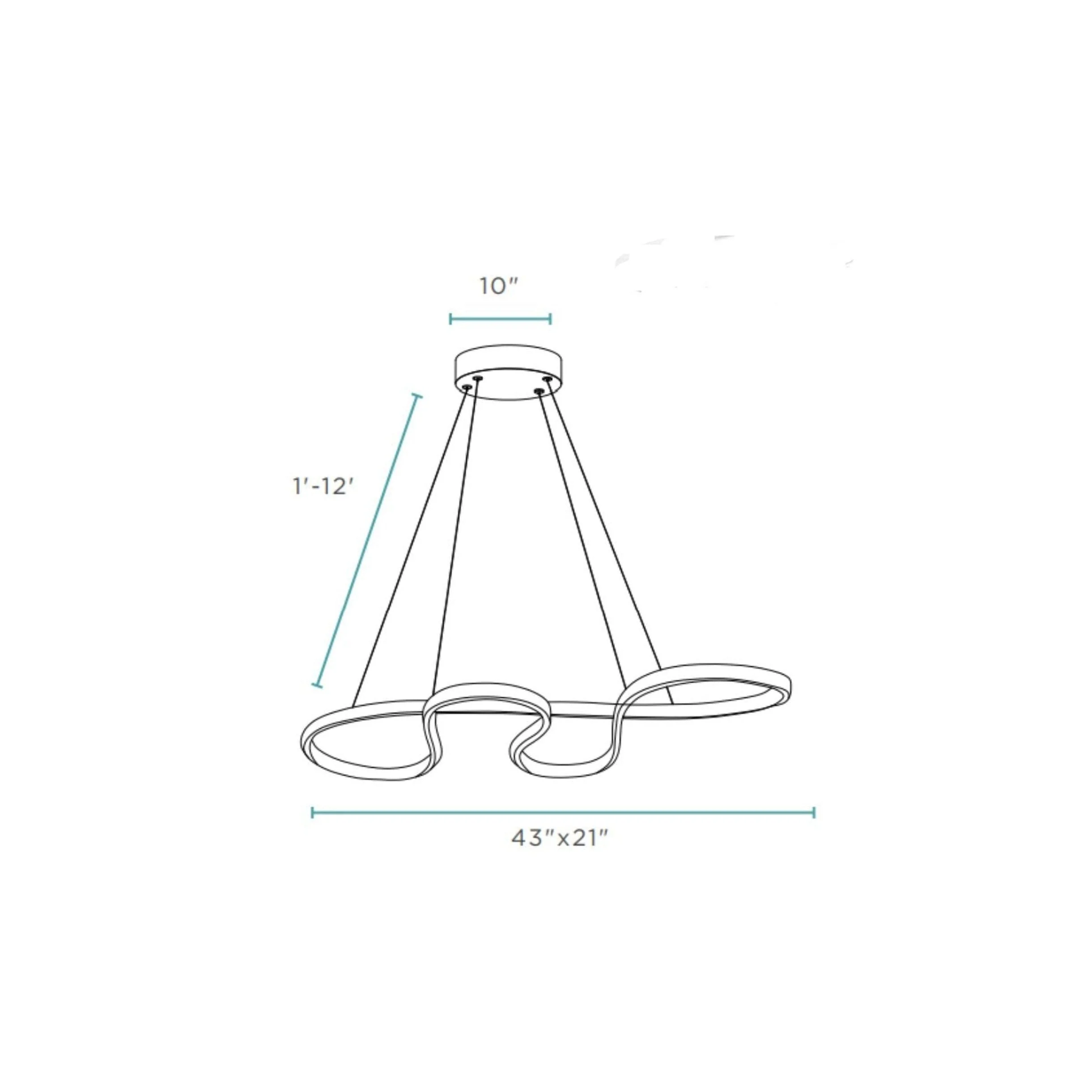 Shanghai LED Adjustable Chandelier // Chrome - Image 5